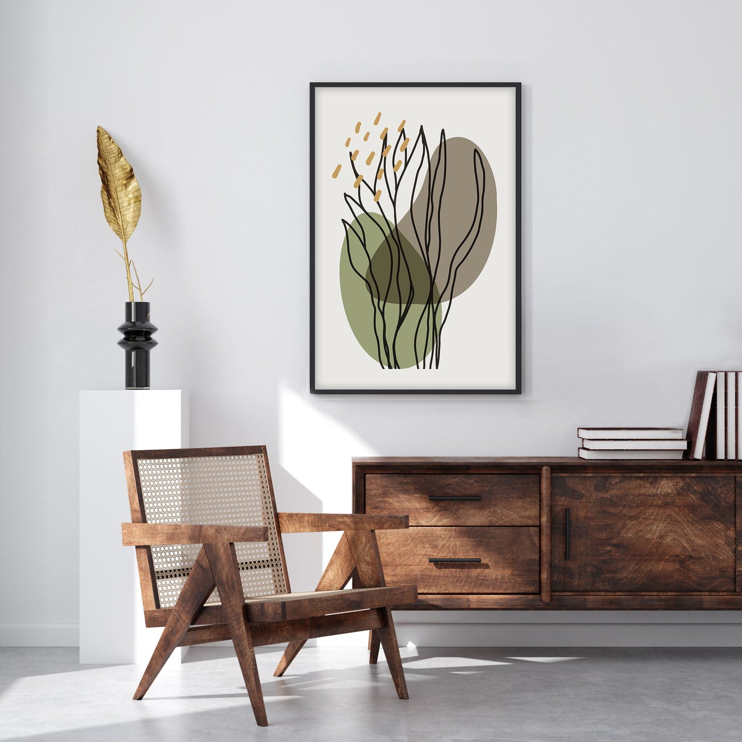 Ethan Taylor 'Marine Botanical' Framed Art Print