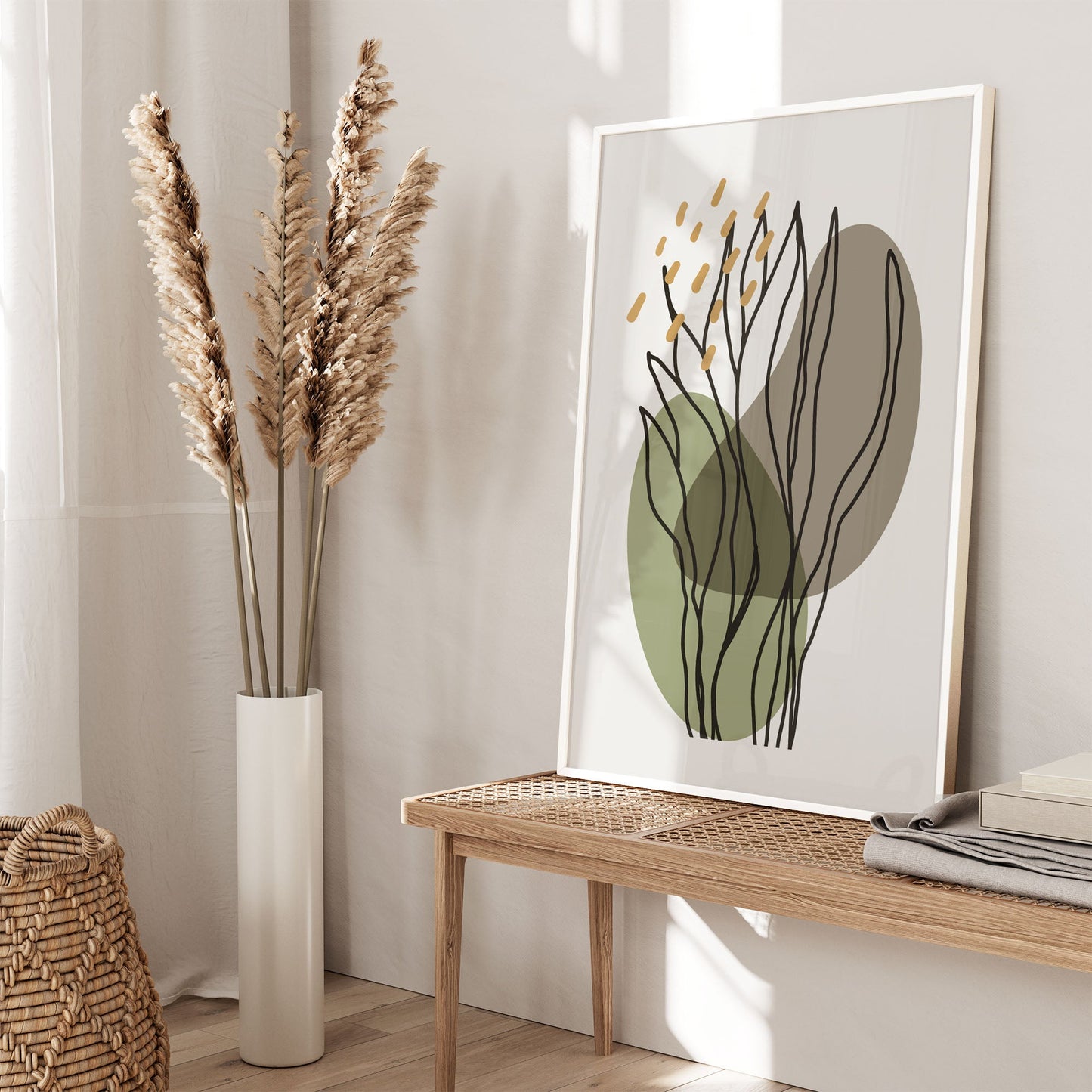 Ethan Taylor 'Marine Botanical' Framed Art Print