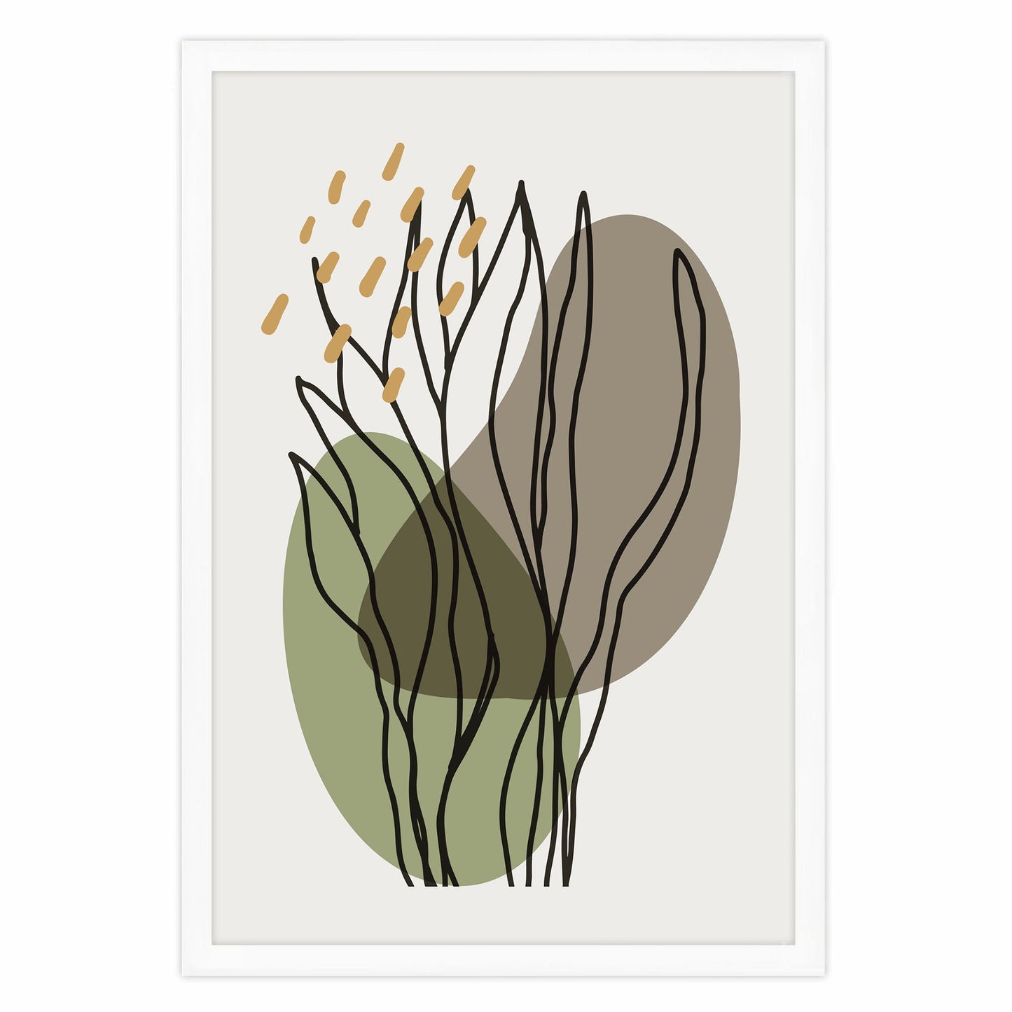 Ethan Taylor 'Marine Botanical' Framed Art Print