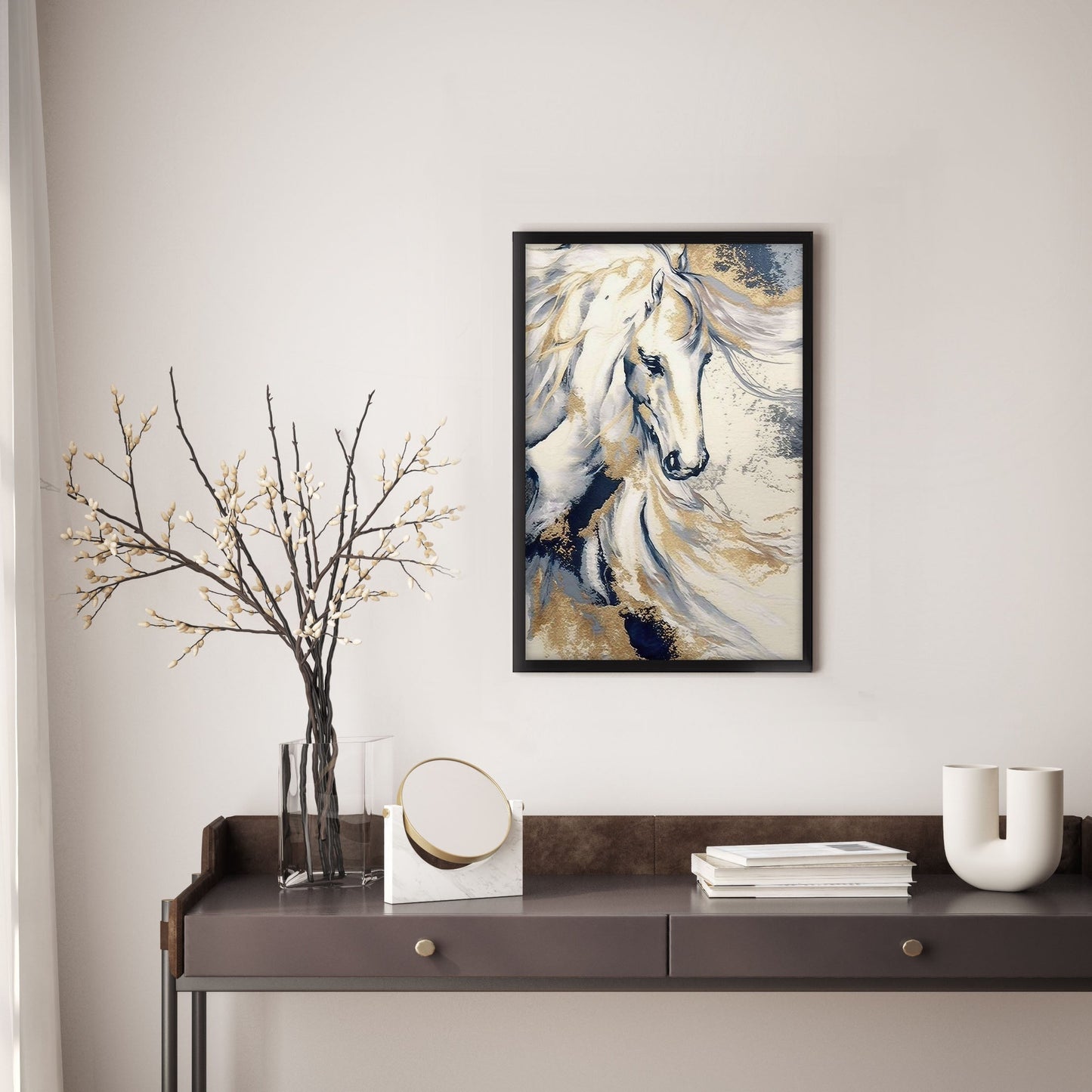 Ethan Taylor 'Equestrian Elegance' Framed Art Print