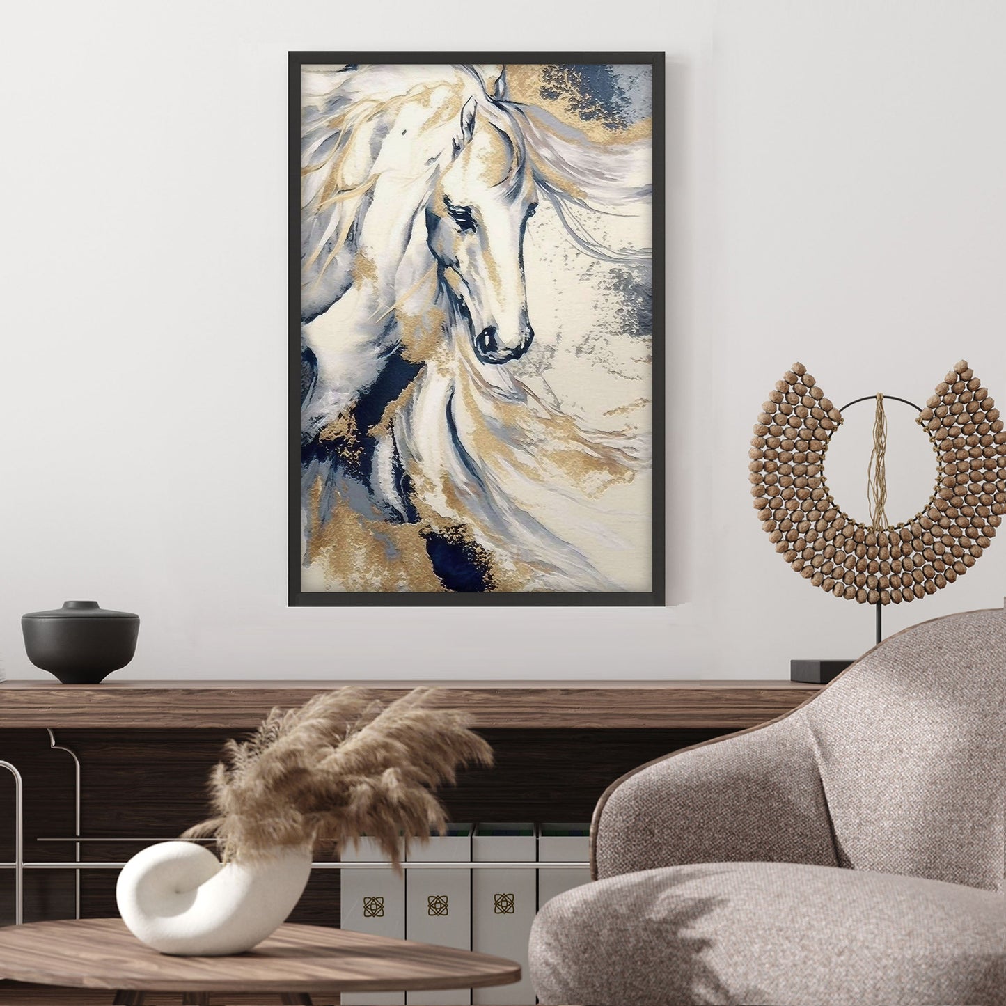 Ethan Taylor 'Equestrian Elegance' Framed Art Print