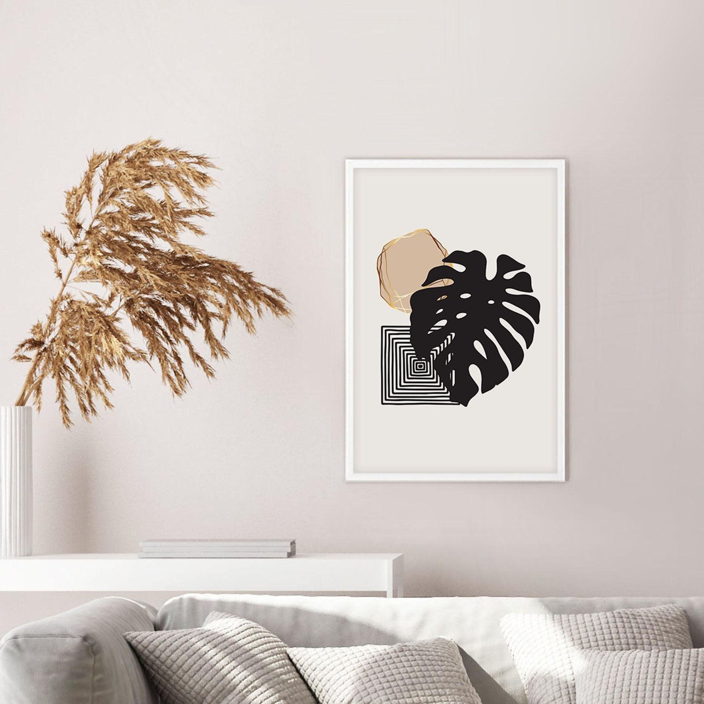 Ethan Taylor 'Monstera Leaf Dream' Framed Art Print