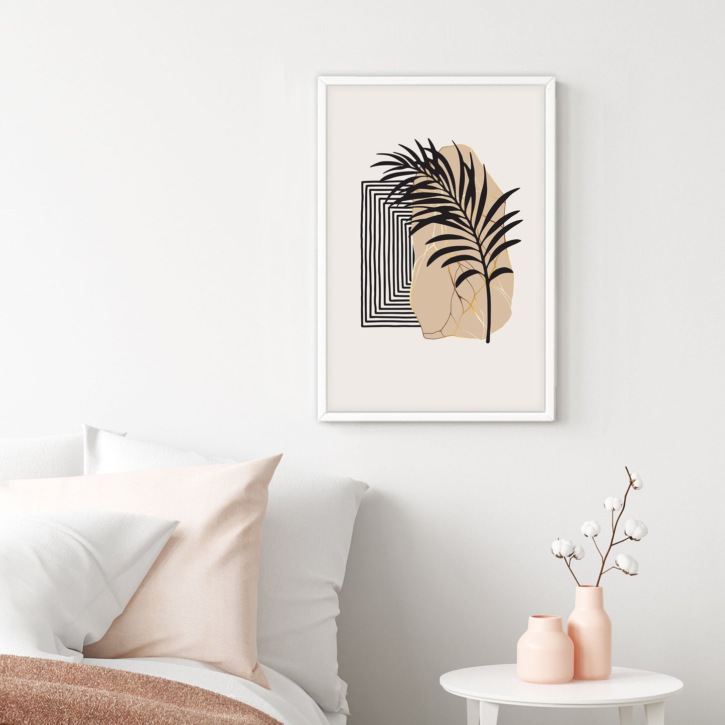 Ethan Taylor 'Dreams of Palm Leaves' Framed Art Print