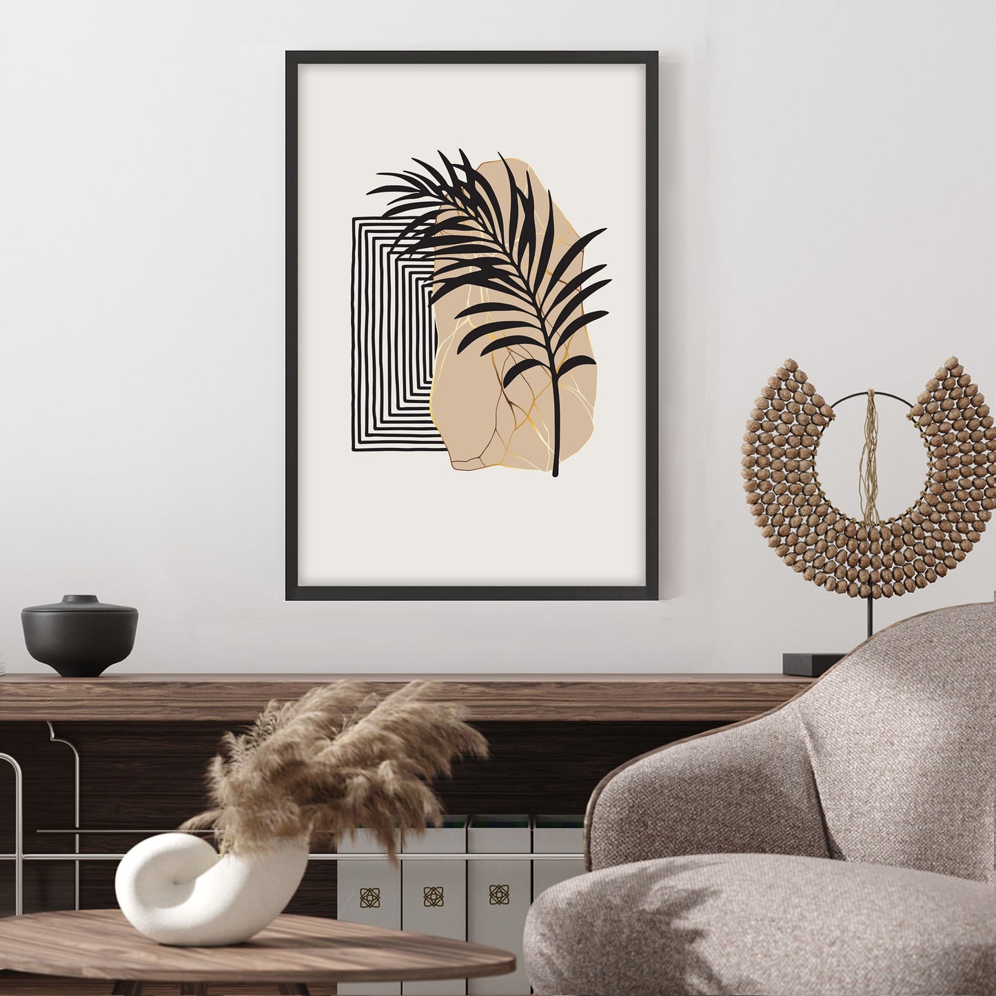 Ethan Taylor 'Dreams of Palm Leaves' Framed Art Print