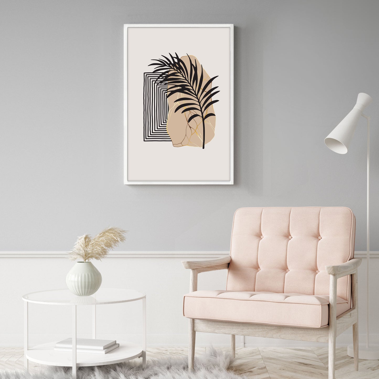 Ethan Taylor 'Dreams of Palm Leaves' Framed Art Print