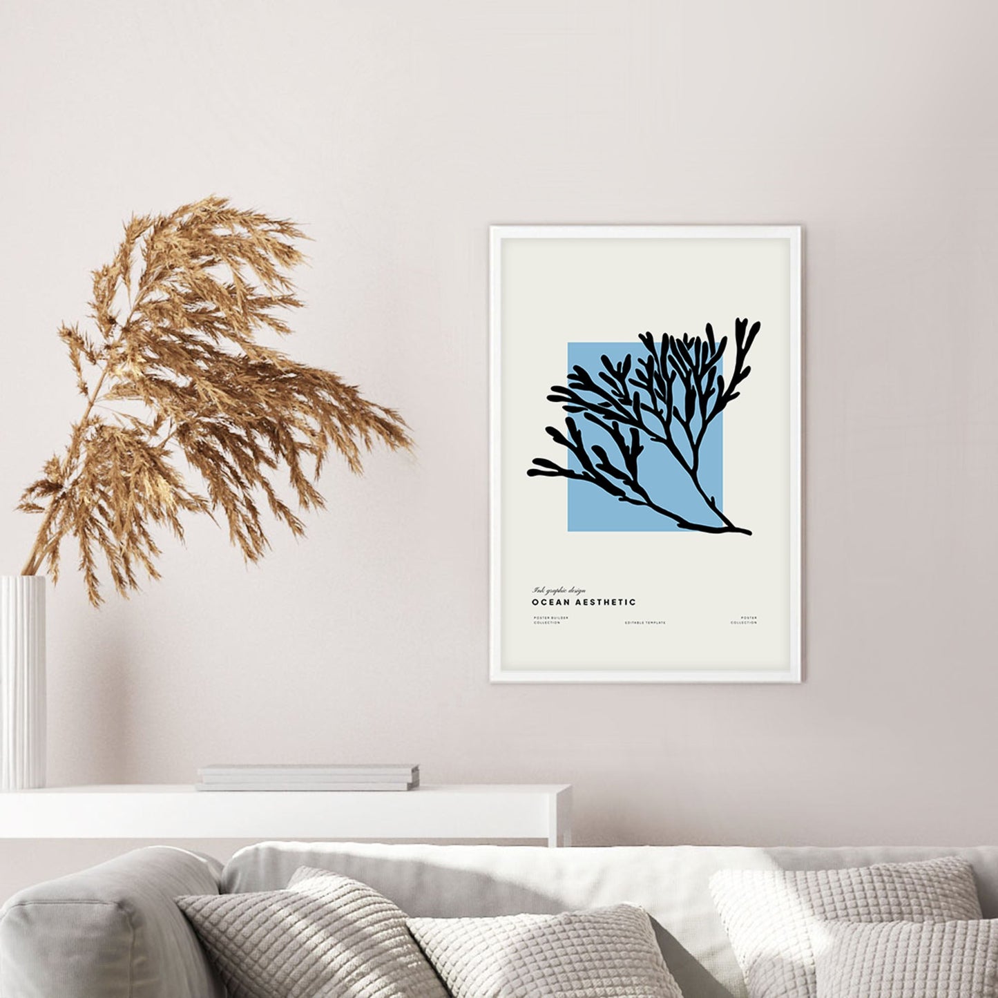 Ethan Taylor 'Marine Corals' Framed Art Print