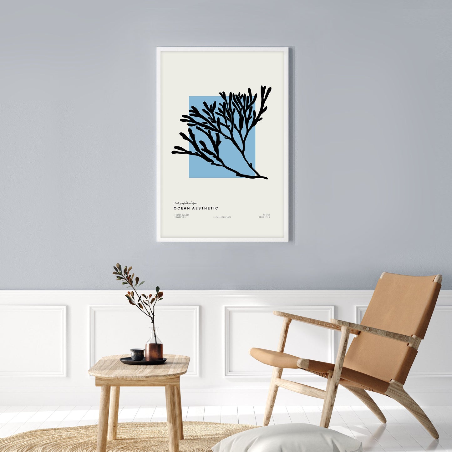 Ethan Taylor 'Marine Corals' Framed Art Print