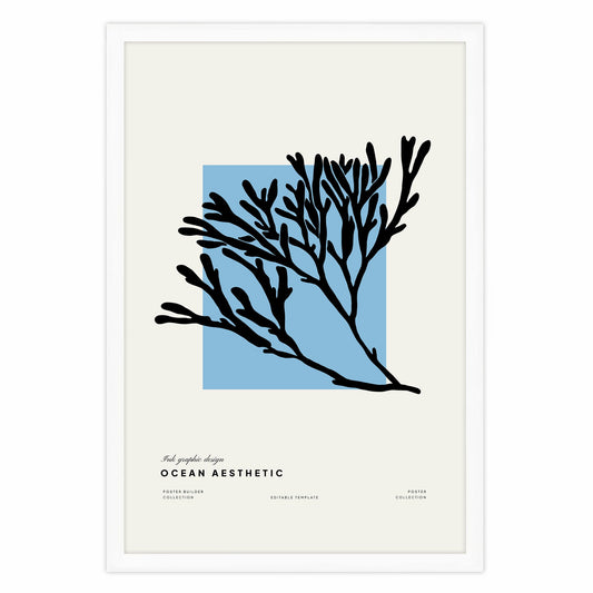 Ethan Taylor 'Marine Corals' Framed Art Print