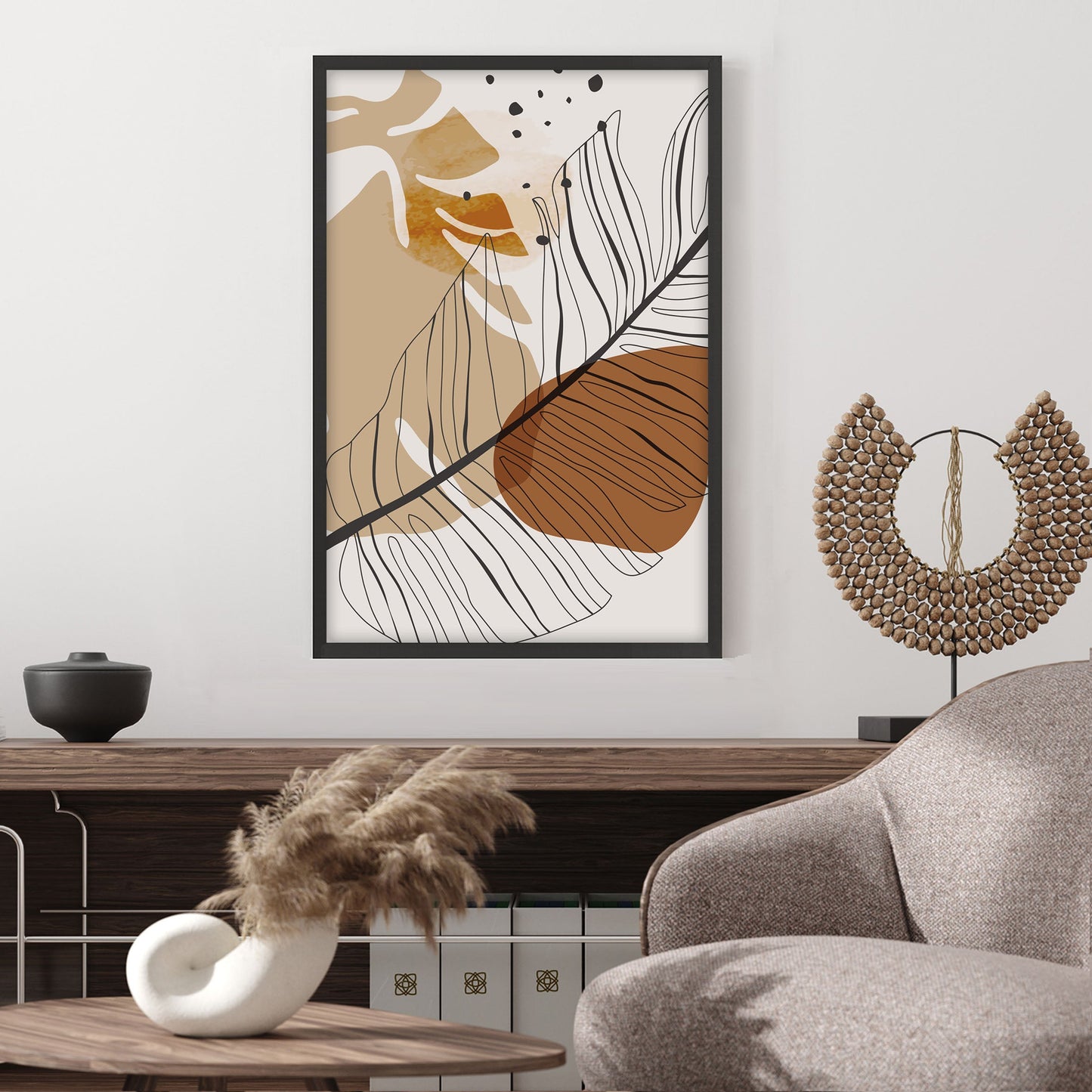 Ethan Taylor 'Fall Leaves I' Framed Art Print