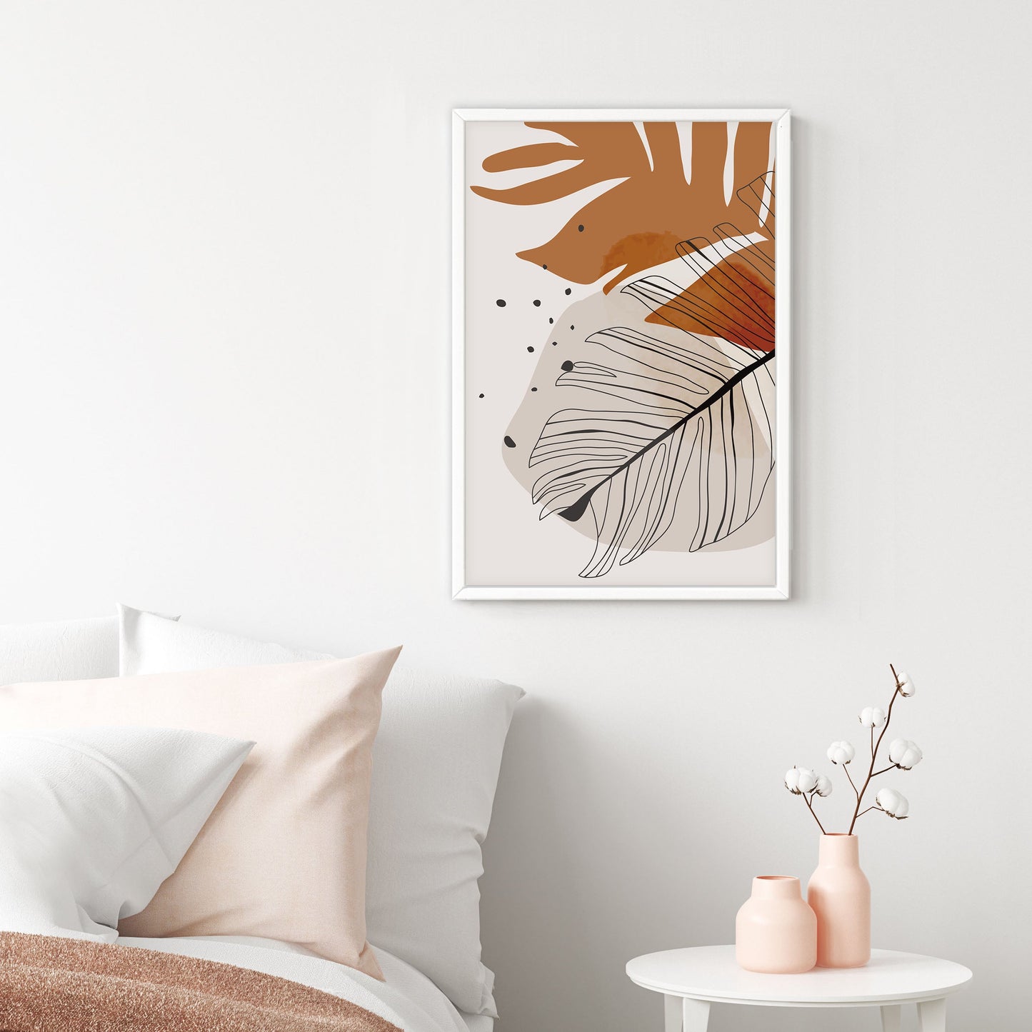 Ethan Taylor 'Fall Leaves III' Framed Art Print