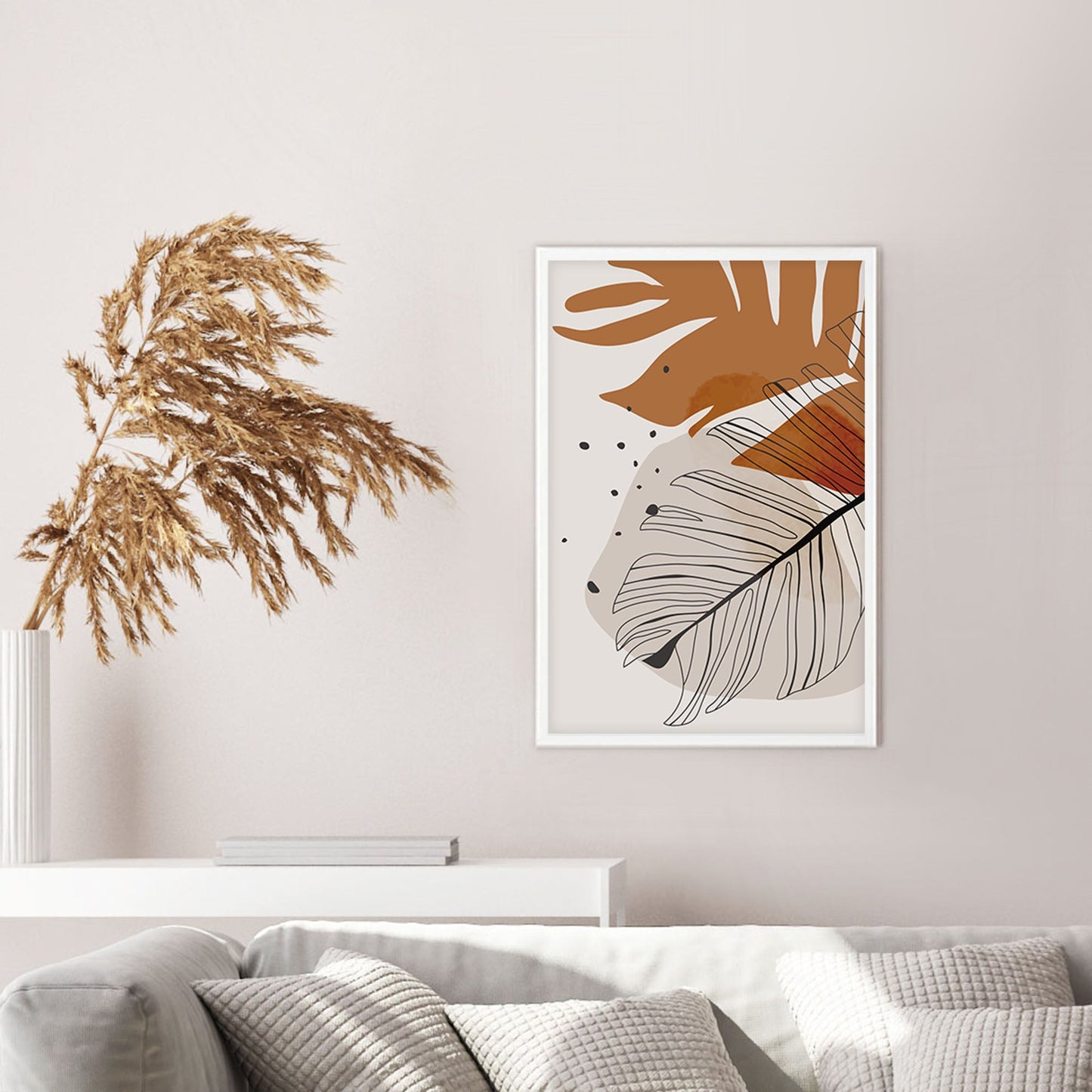 Ethan Taylor 'Fall Leaves III' Framed Art Print