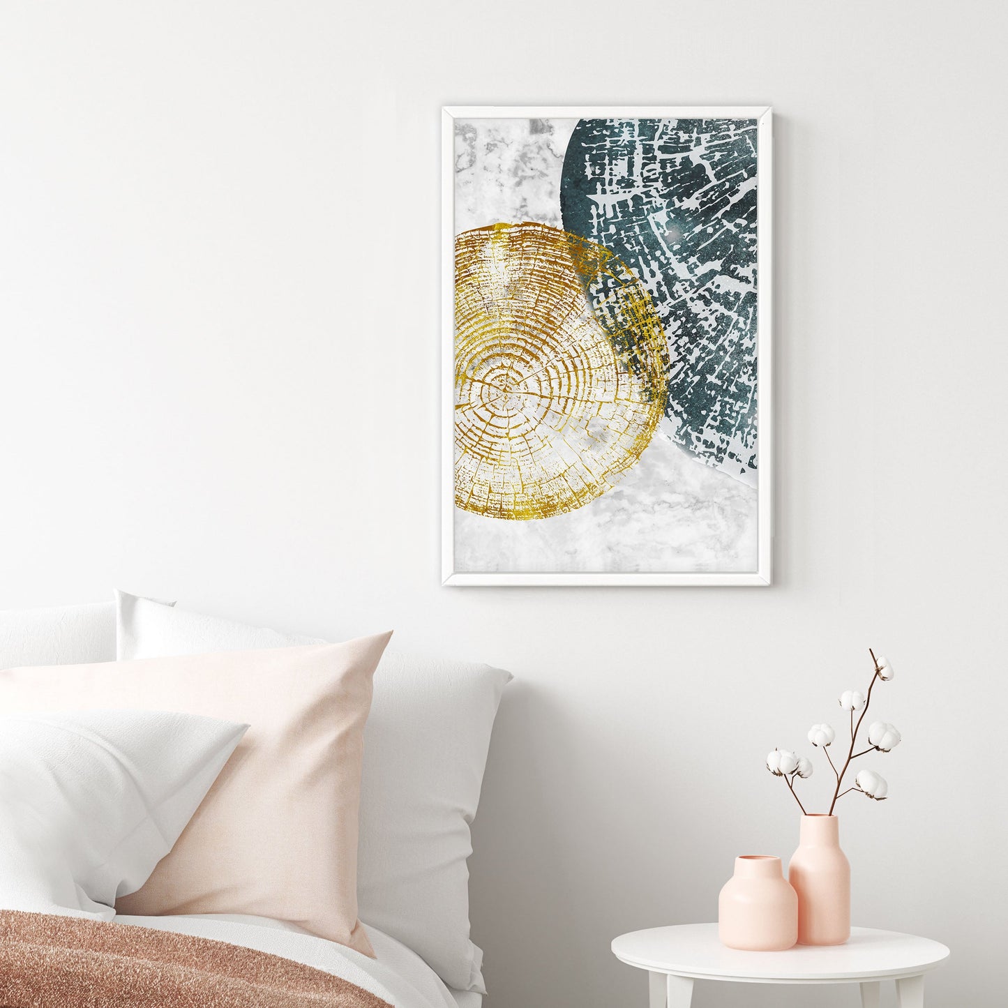 Ethan Taylor 'Tree Rings I' Framed Art Print