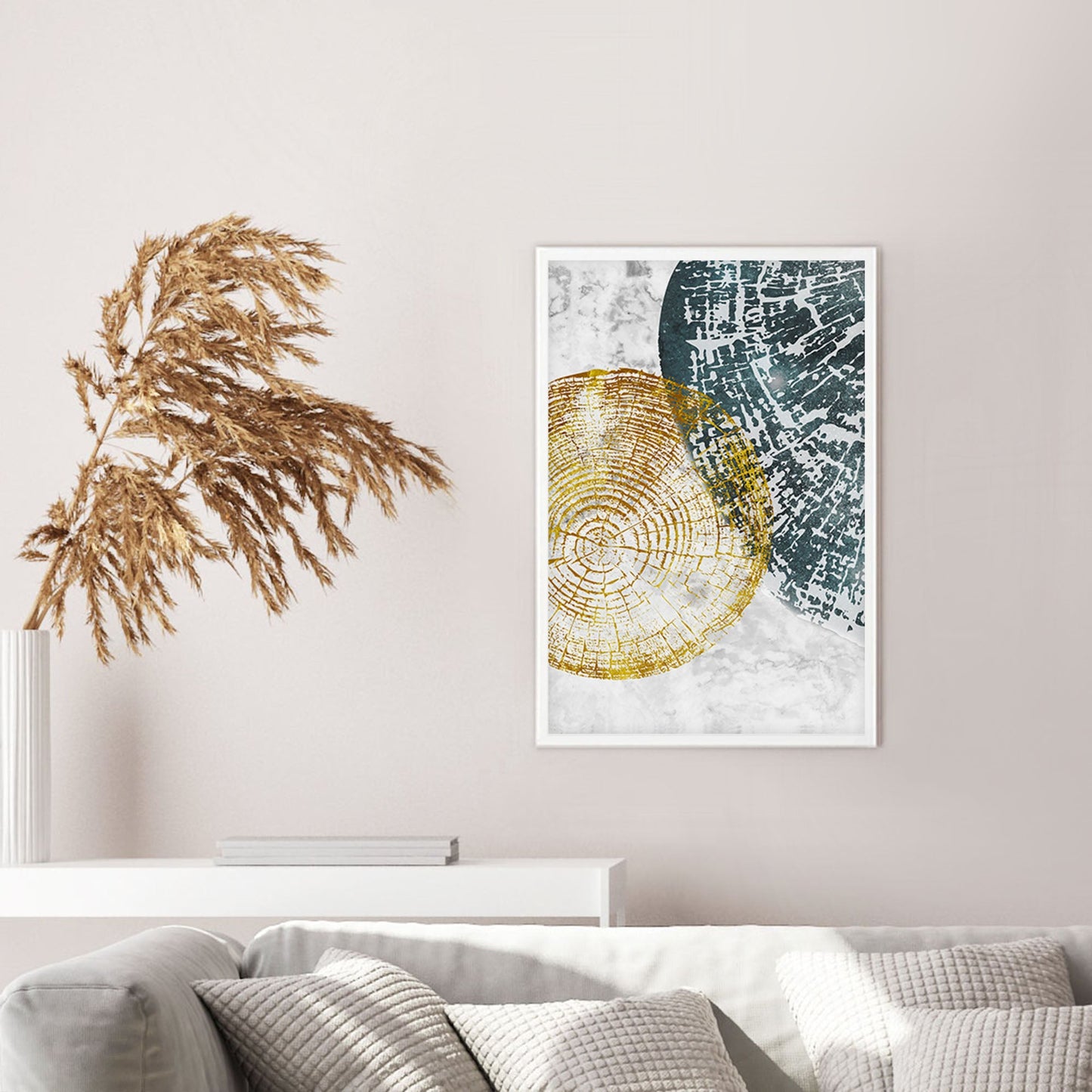 Ethan Taylor 'Tree Rings I' Framed Art Print