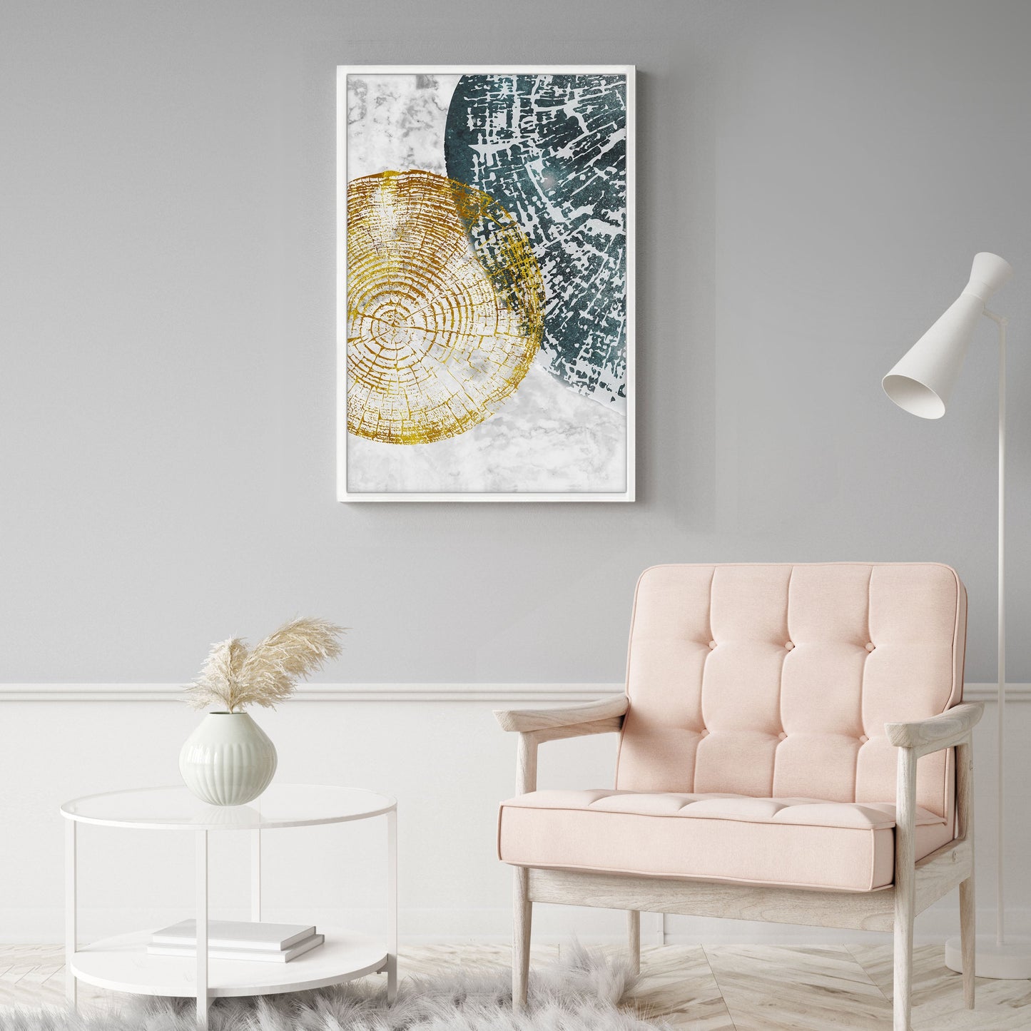 Ethan Taylor 'Tree Rings I' Framed Art Print