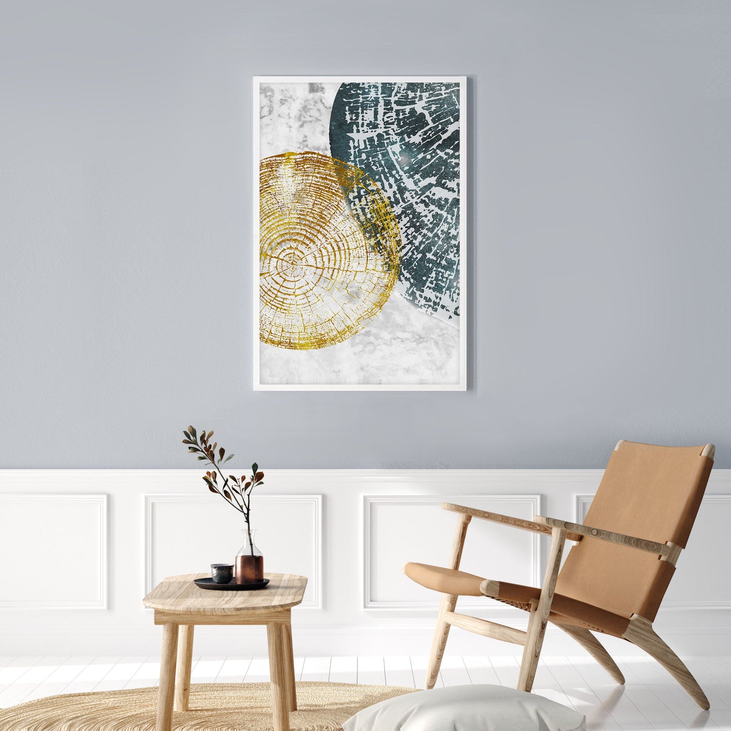 Ethan Taylor 'Tree Rings I' Framed Art Print