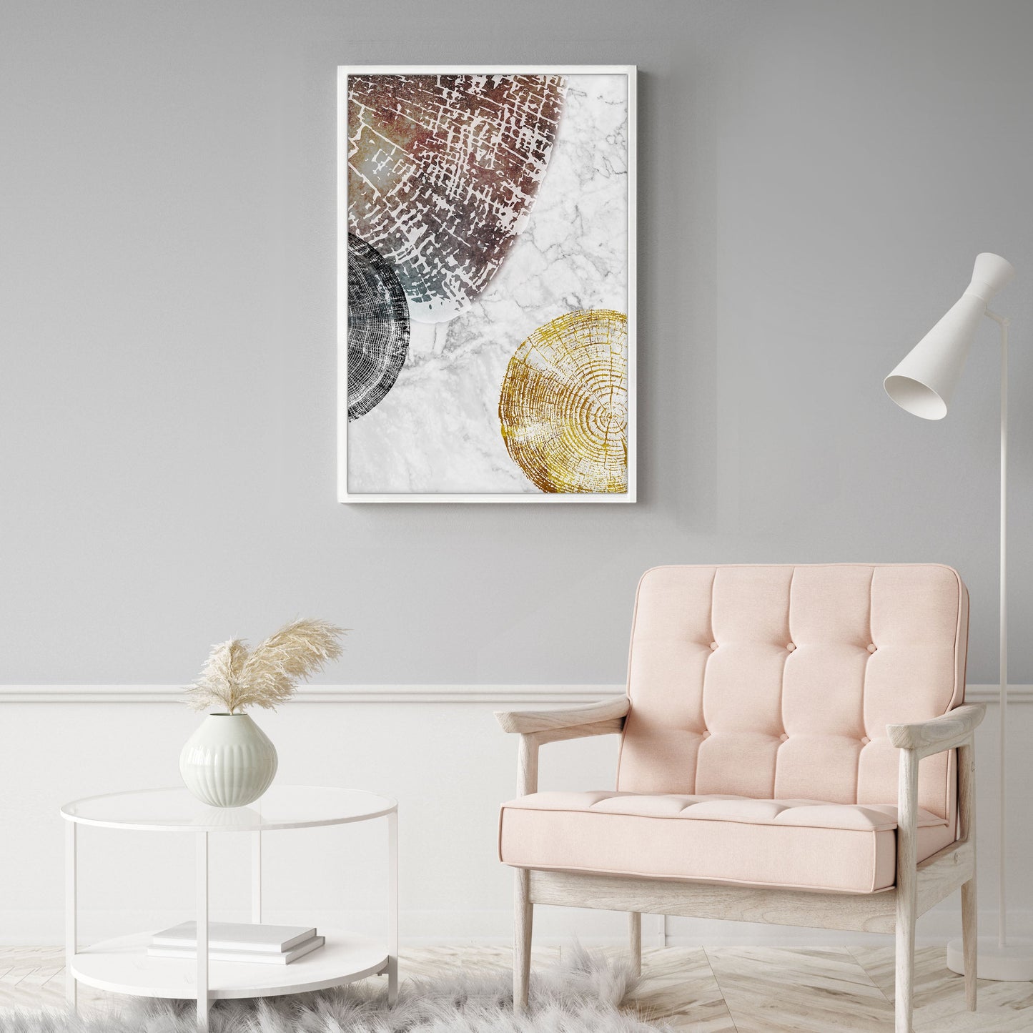 Ethan Taylor 'Tree Rings III' Framed Art Print