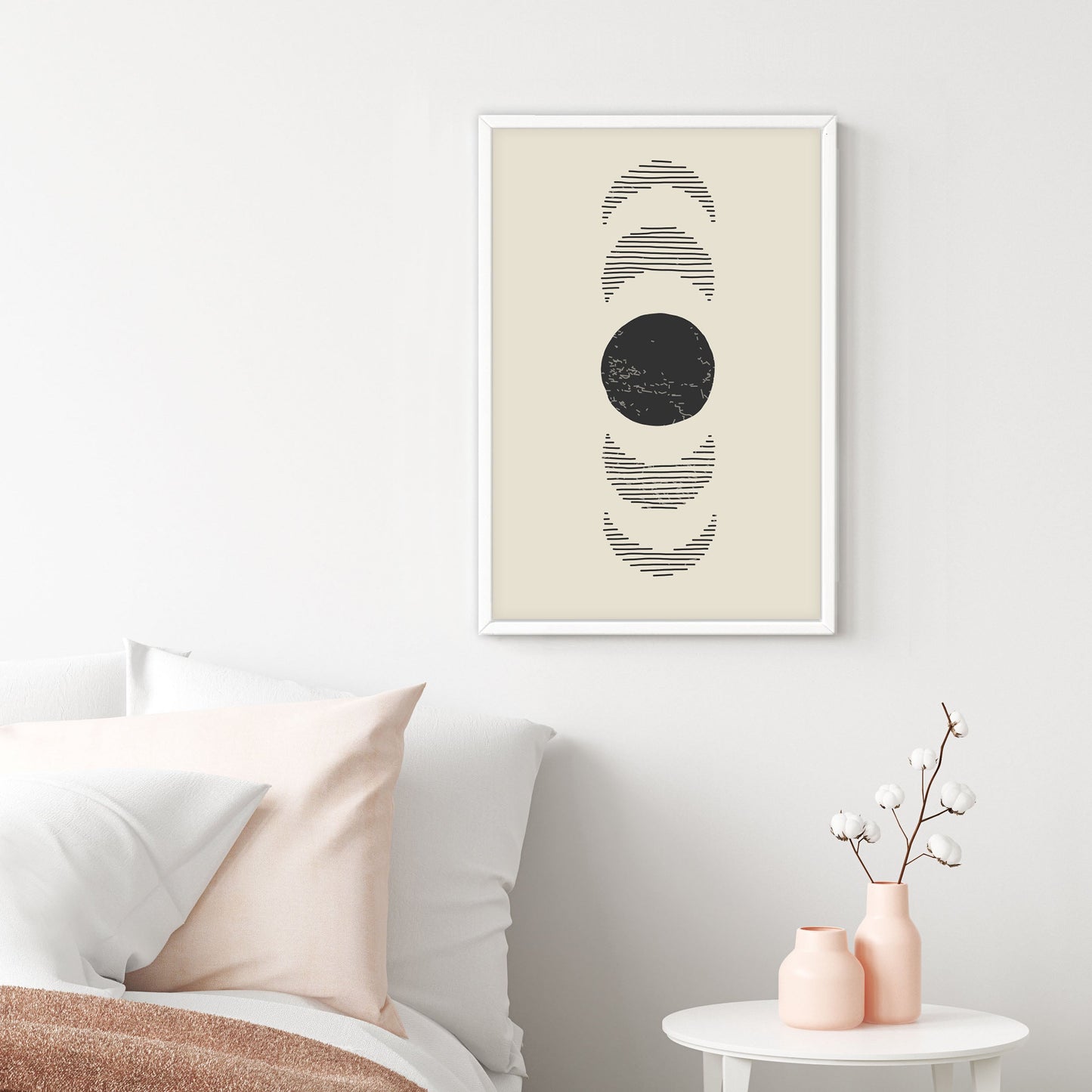 Ethan Taylor 'Moon Phases I' Framed Art Print