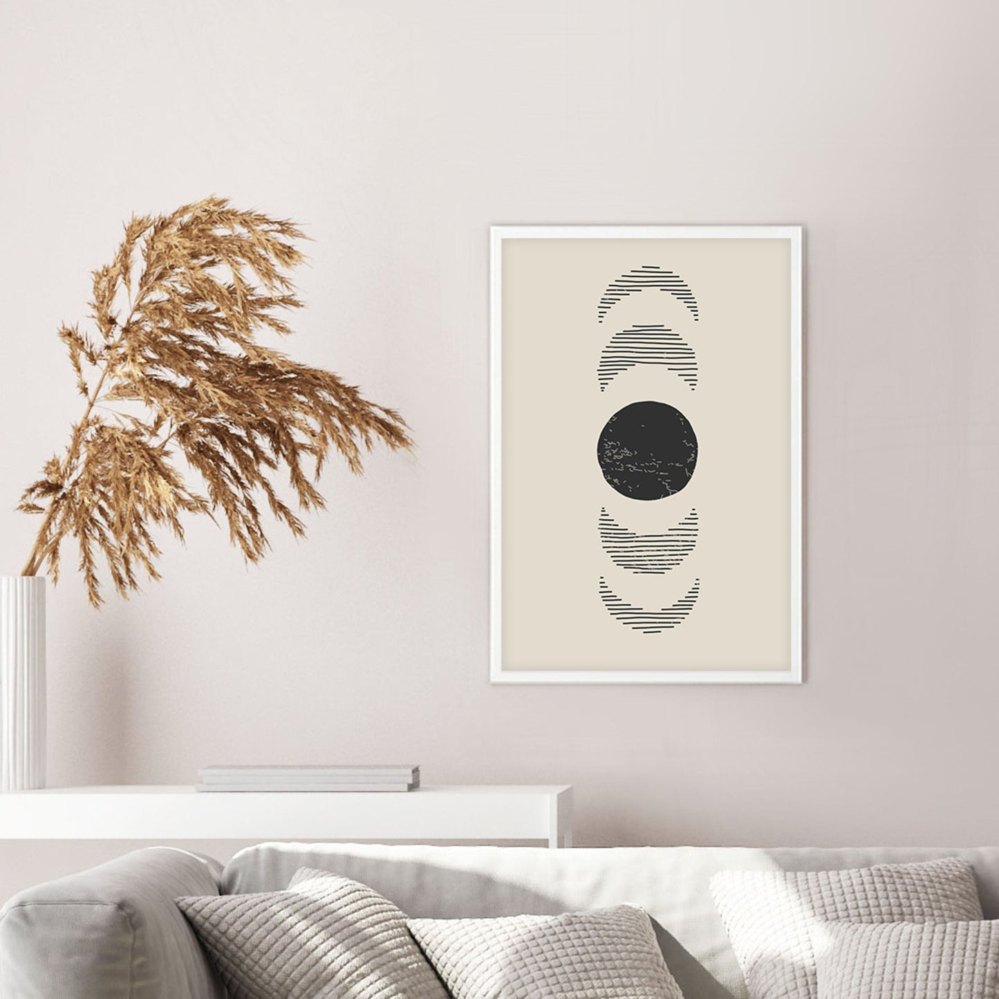 Ethan Taylor 'Moon Phases I' Framed Art Print