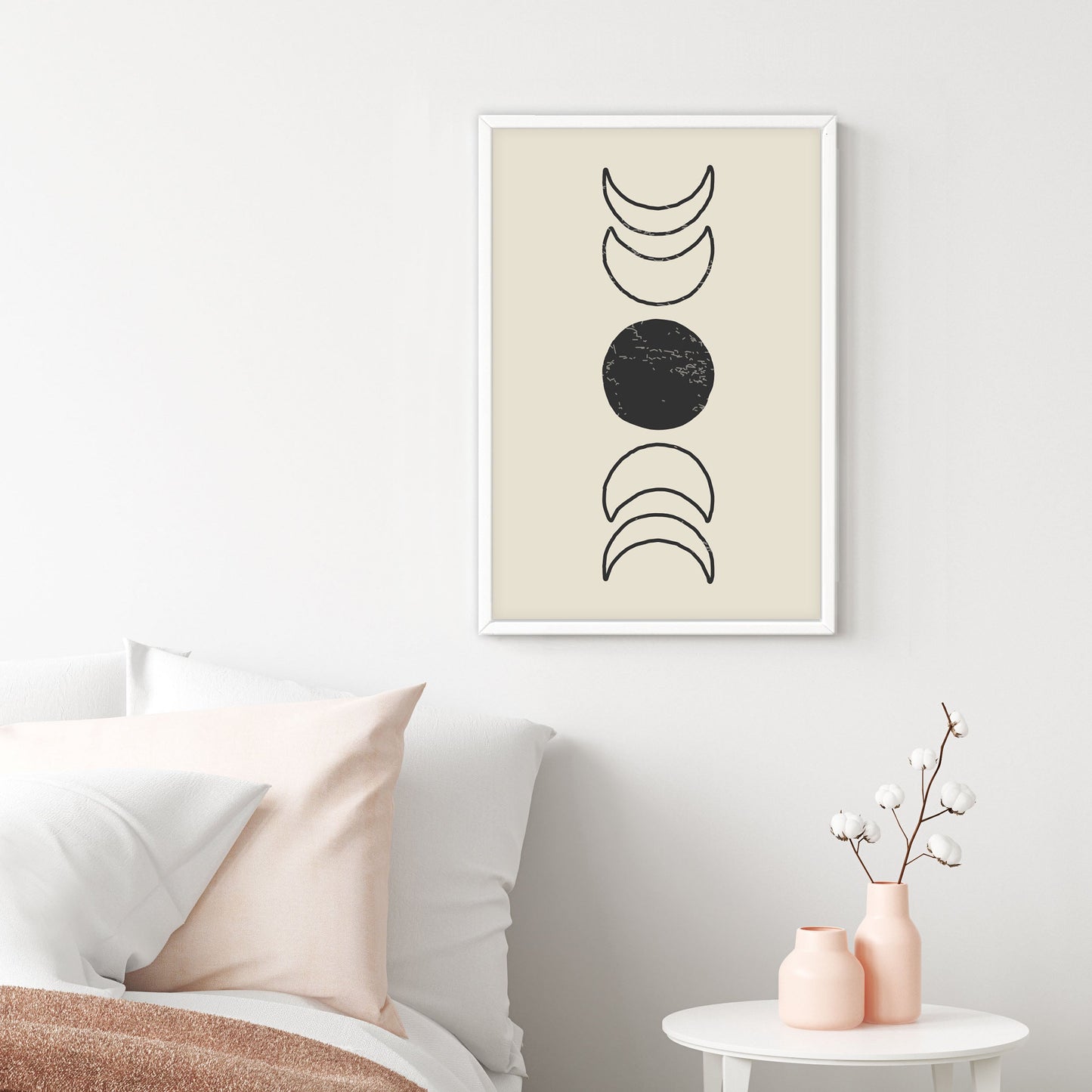 Ethan Taylor 'Moon Phases II' Framed Art Print