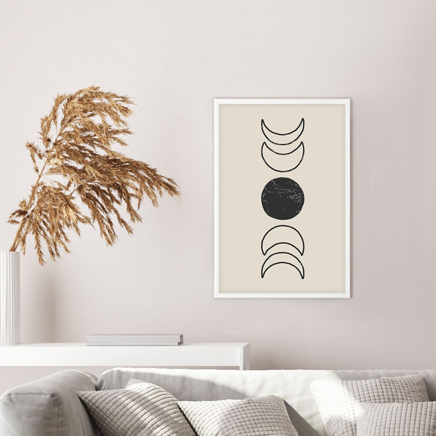 Ethan Taylor 'Moon Phases II' Framed Art Print