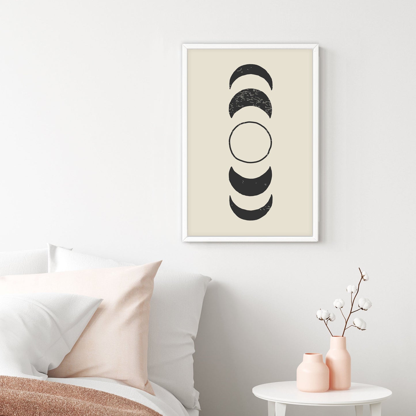 Ethan Taylor 'Moon Phases IV' Framed Art Print