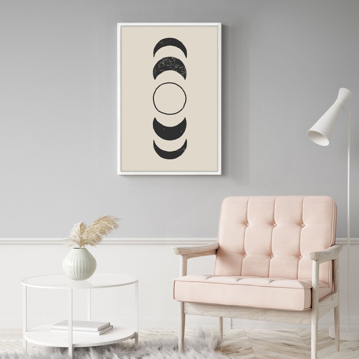 Ethan Taylor 'Moon Phases IV' Framed Art Print