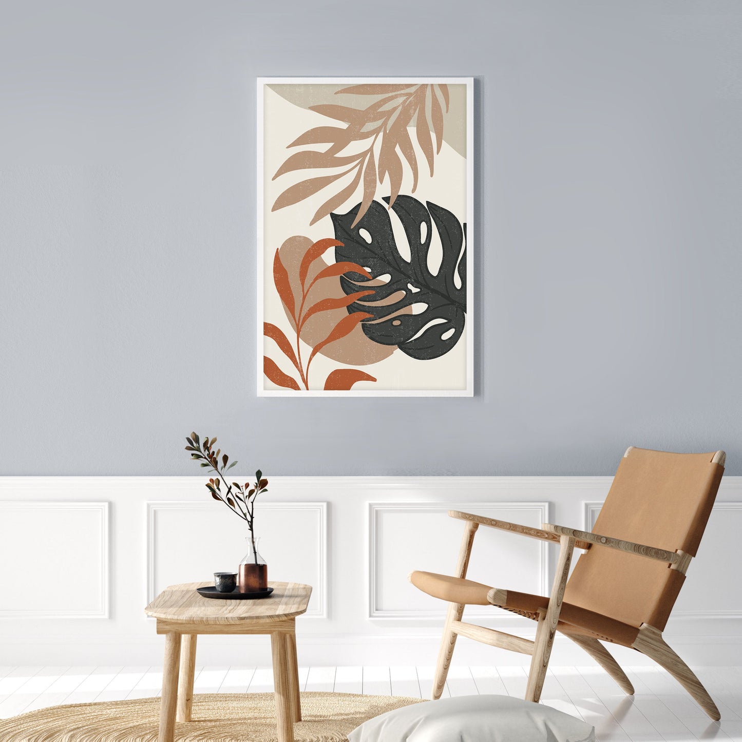 Ethan Taylor 'Monstera Dreams' Framed Art Print