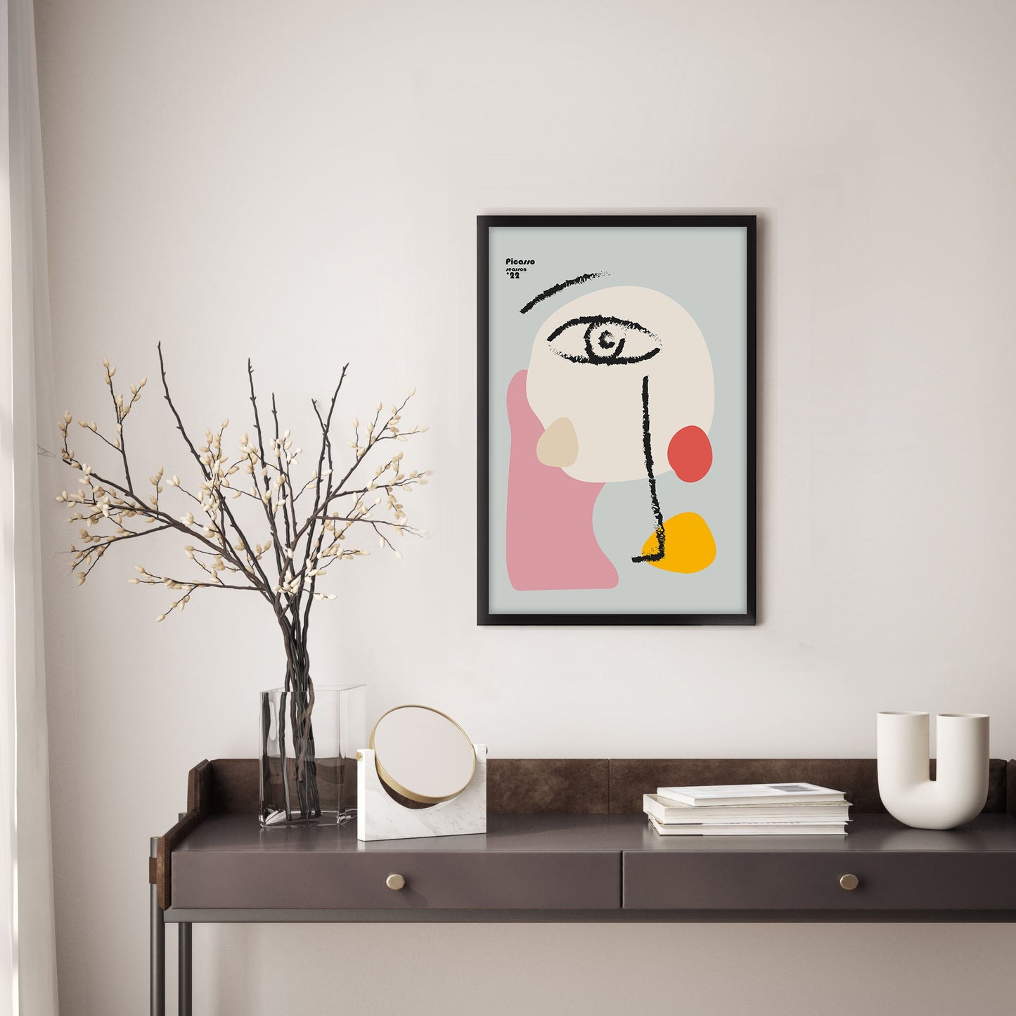 Ethan Taylor 'Picasso Face I' Framed Art Print