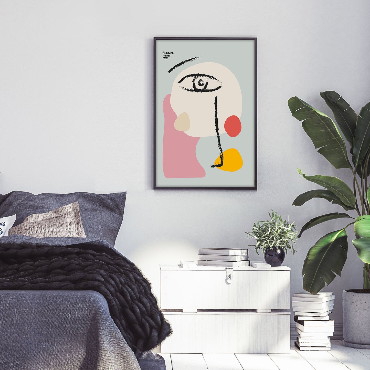 Ethan Taylor 'Picasso Face I' Framed Art Print