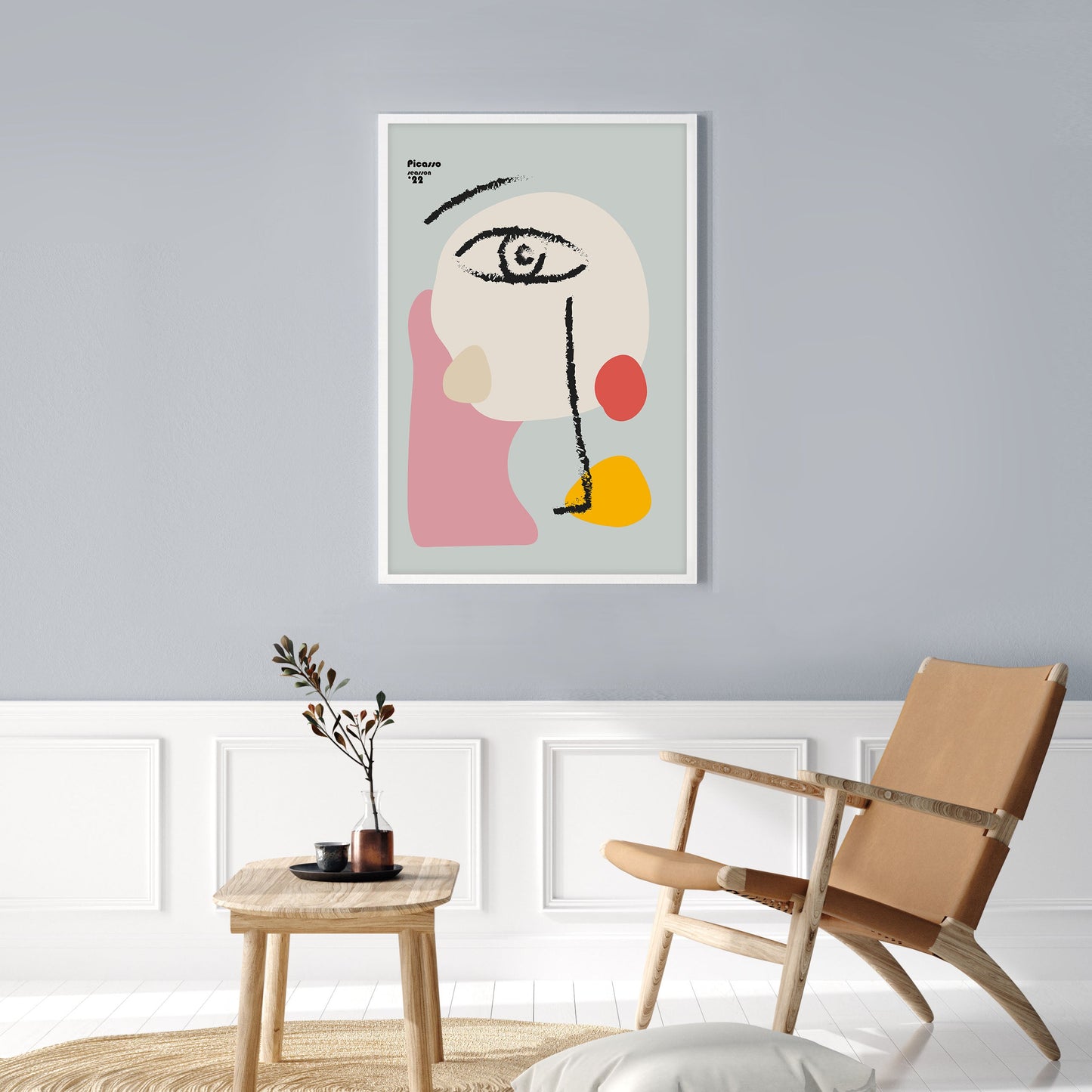 Ethan Taylor 'Picasso Face I' Framed Art Print