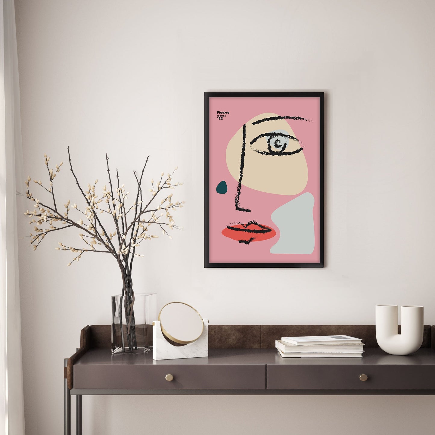 Ethan Taylor 'Picasso Face III' Framed Art Print