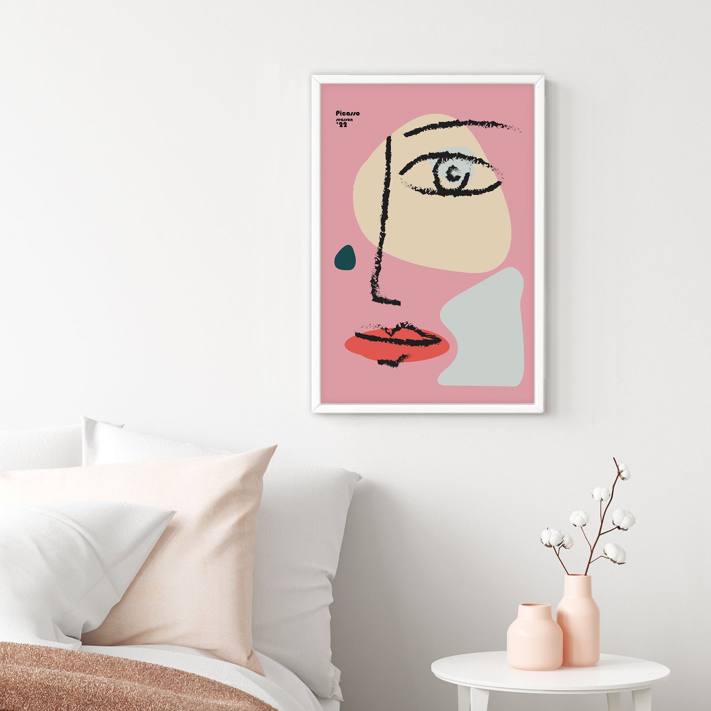 Ethan Taylor 'Picasso Face III' Framed Art Print