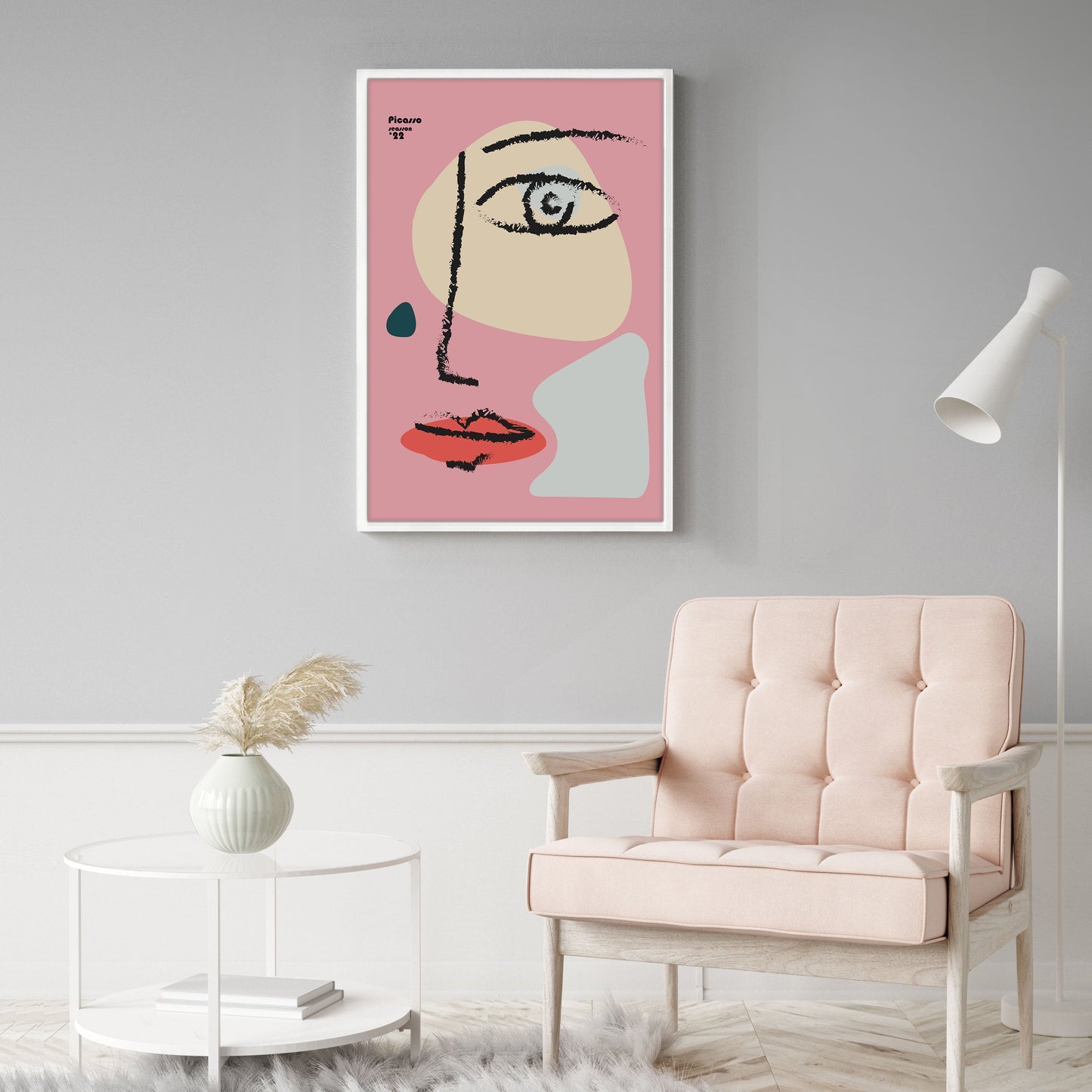 Ethan Taylor 'Picasso Face III' Framed Art Print