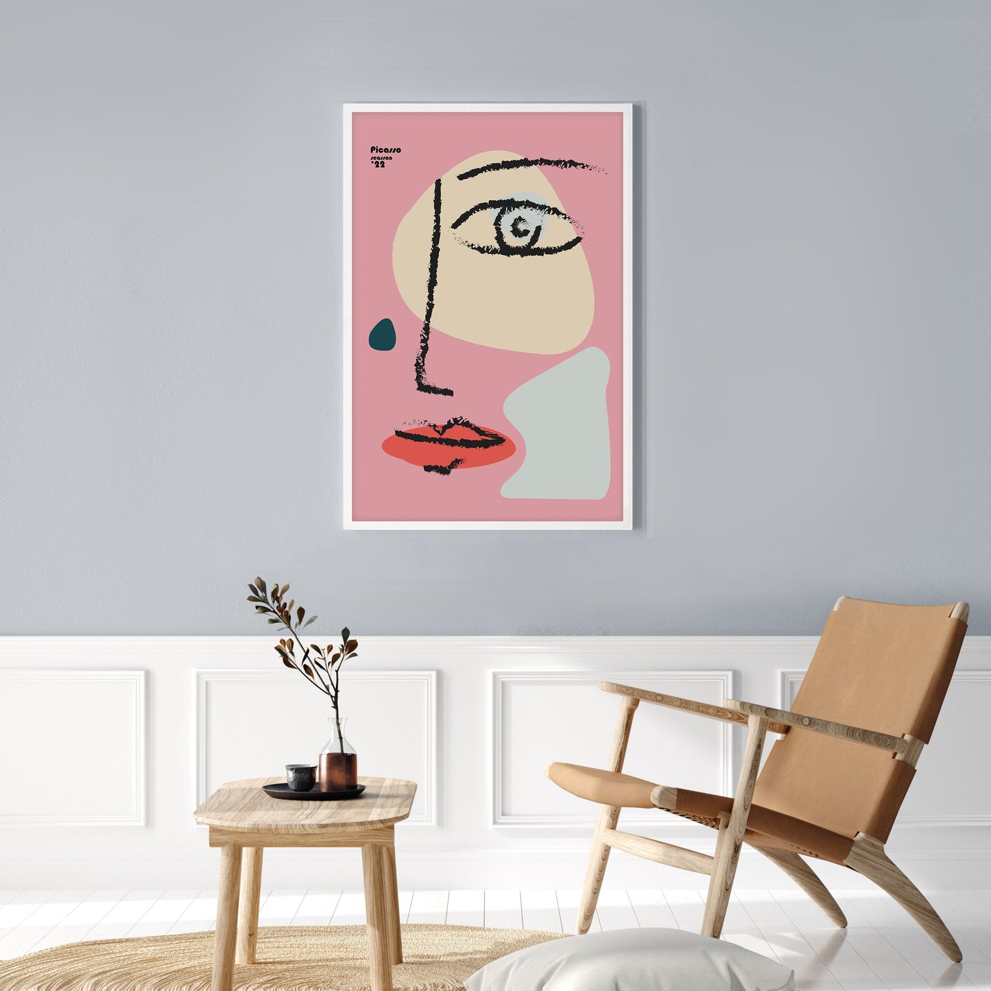 Ethan Taylor 'Picasso Face III' Framed Art Print