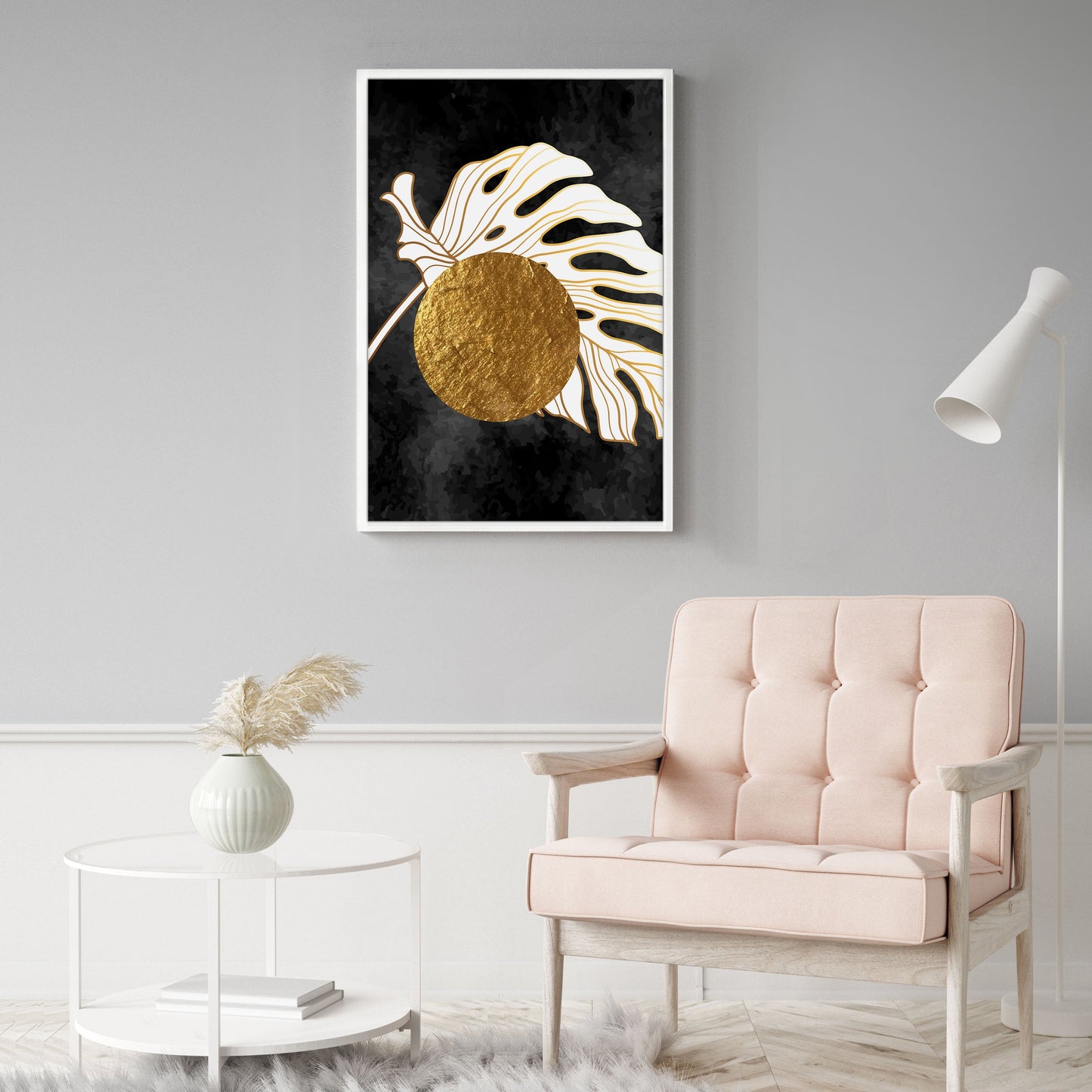 Ethan Taylor 'Monstera Leaf Elegance' Framed Art Print