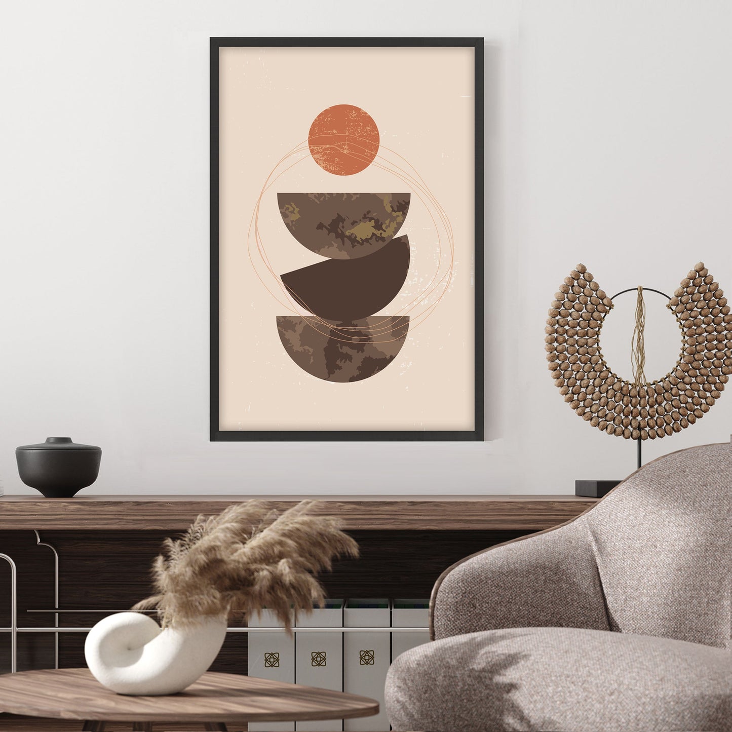 Ethan Taylor 'Bohemian Balance' Framed Art Print