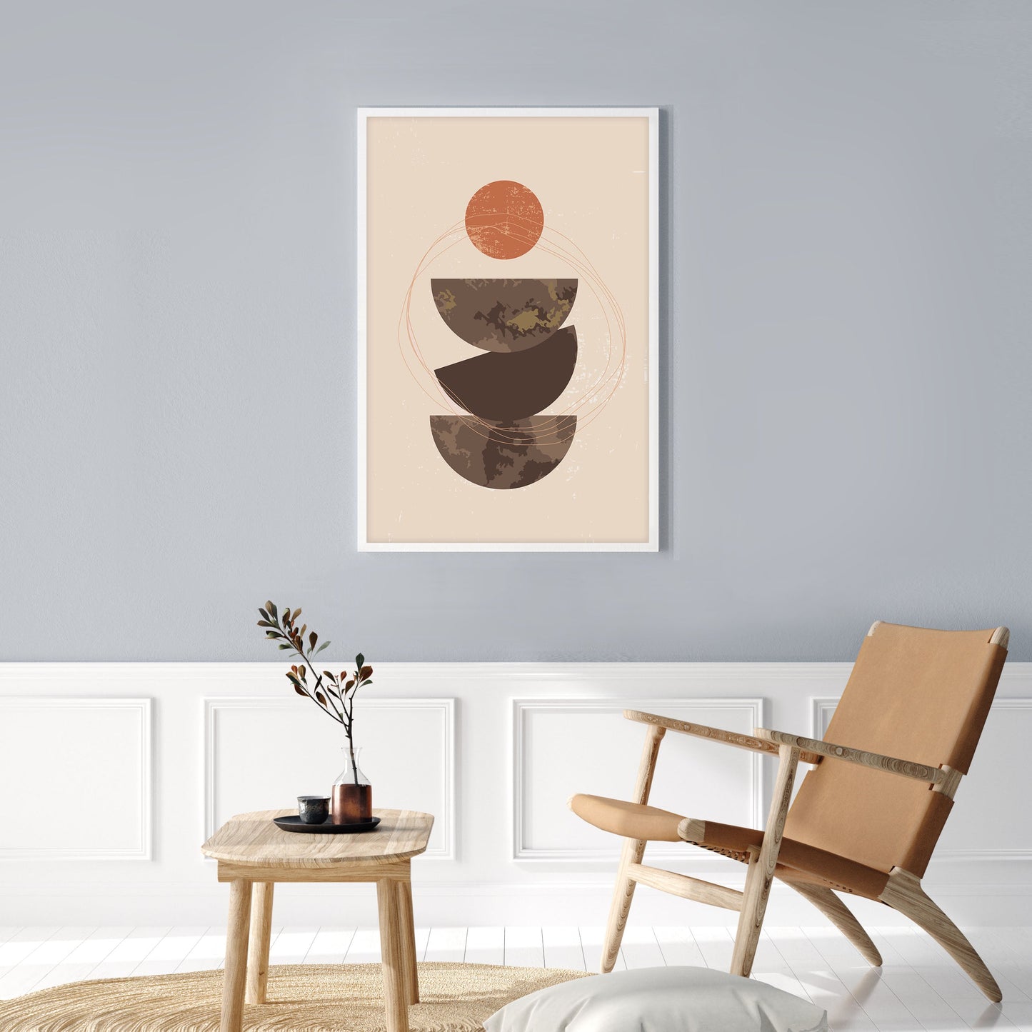 Ethan Taylor 'Bohemian Balance' Framed Art Print