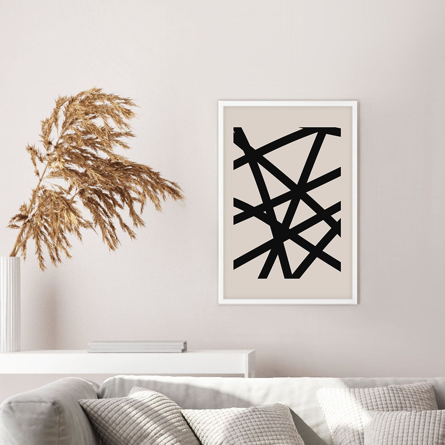 Ethan Taylor 'Abstract Lines II' Framed Art Print