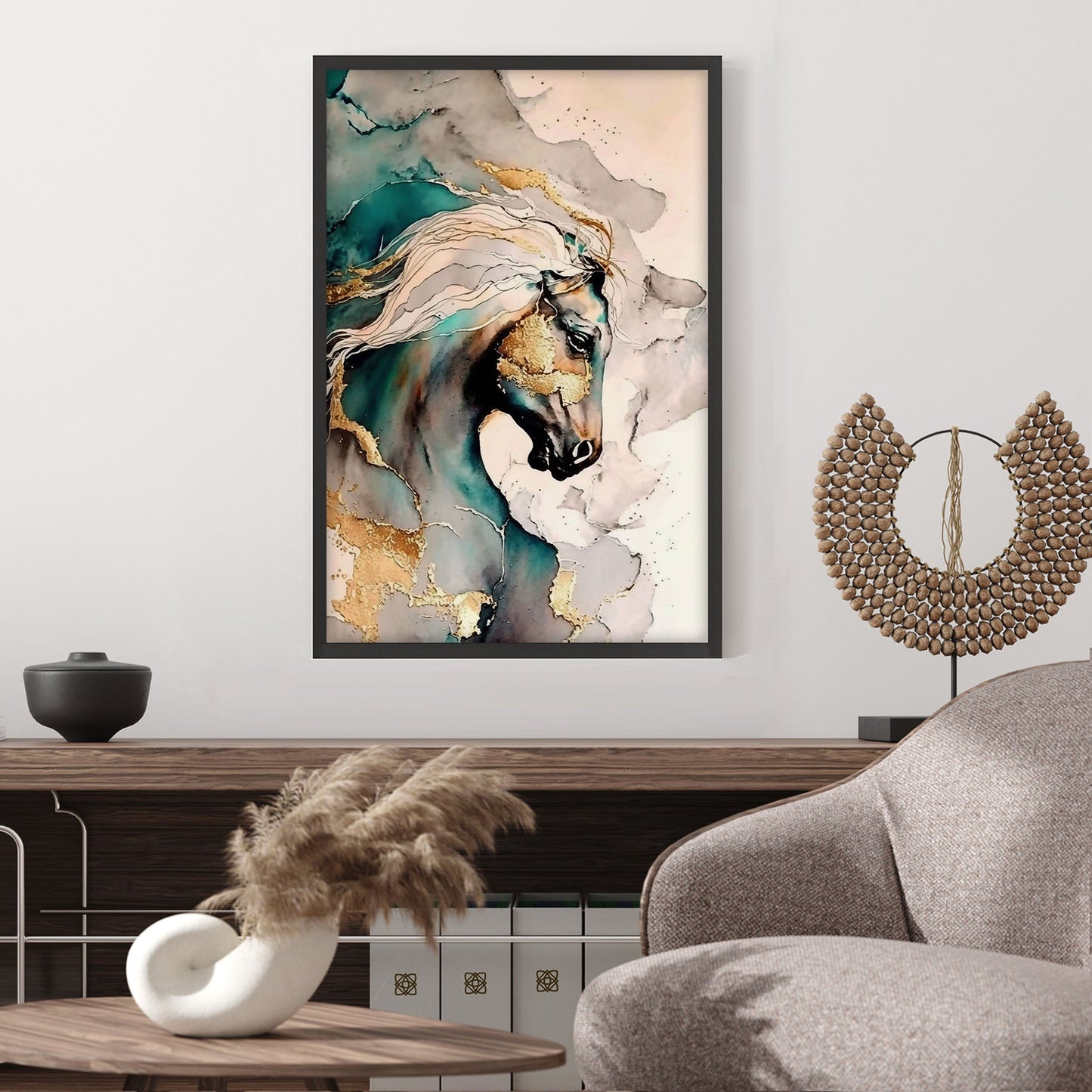 Ethan Taylor 'Equestrian Symphony' Framed Art Print