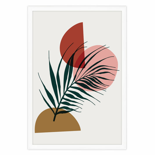 Ethan Taylor 'Bohemian Leaf I' Framed Art Print