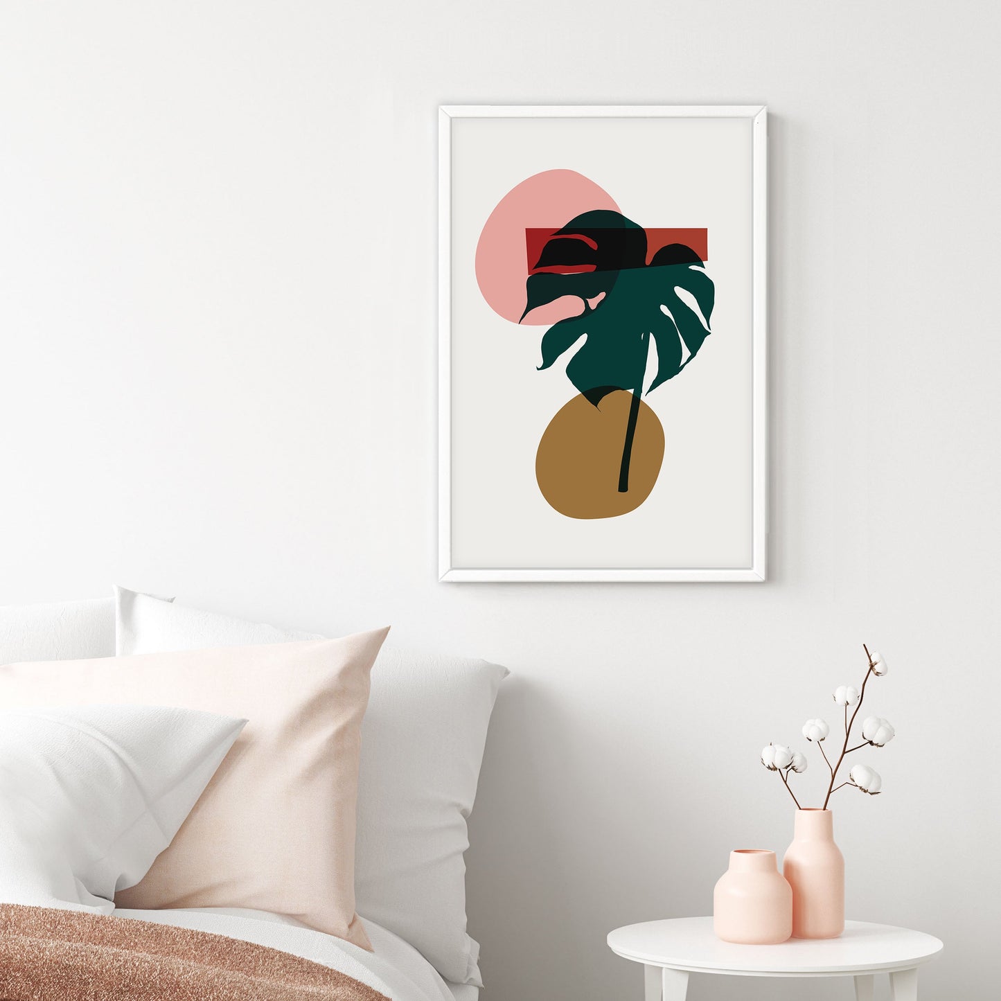 Ethan Taylor 'Monstera Leaf III' Framed Art Print