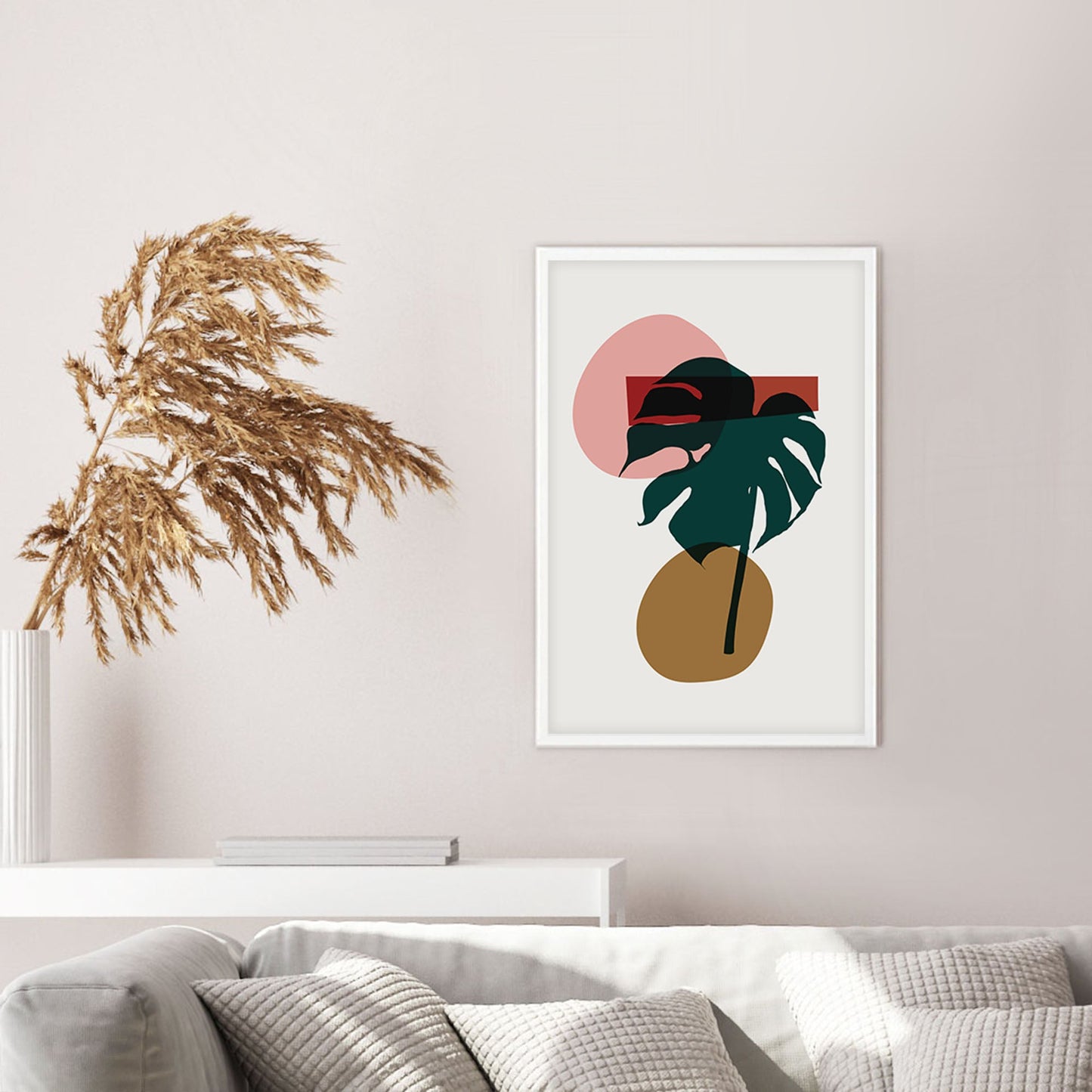 Ethan Taylor 'Monstera Leaf III' Framed Art Print