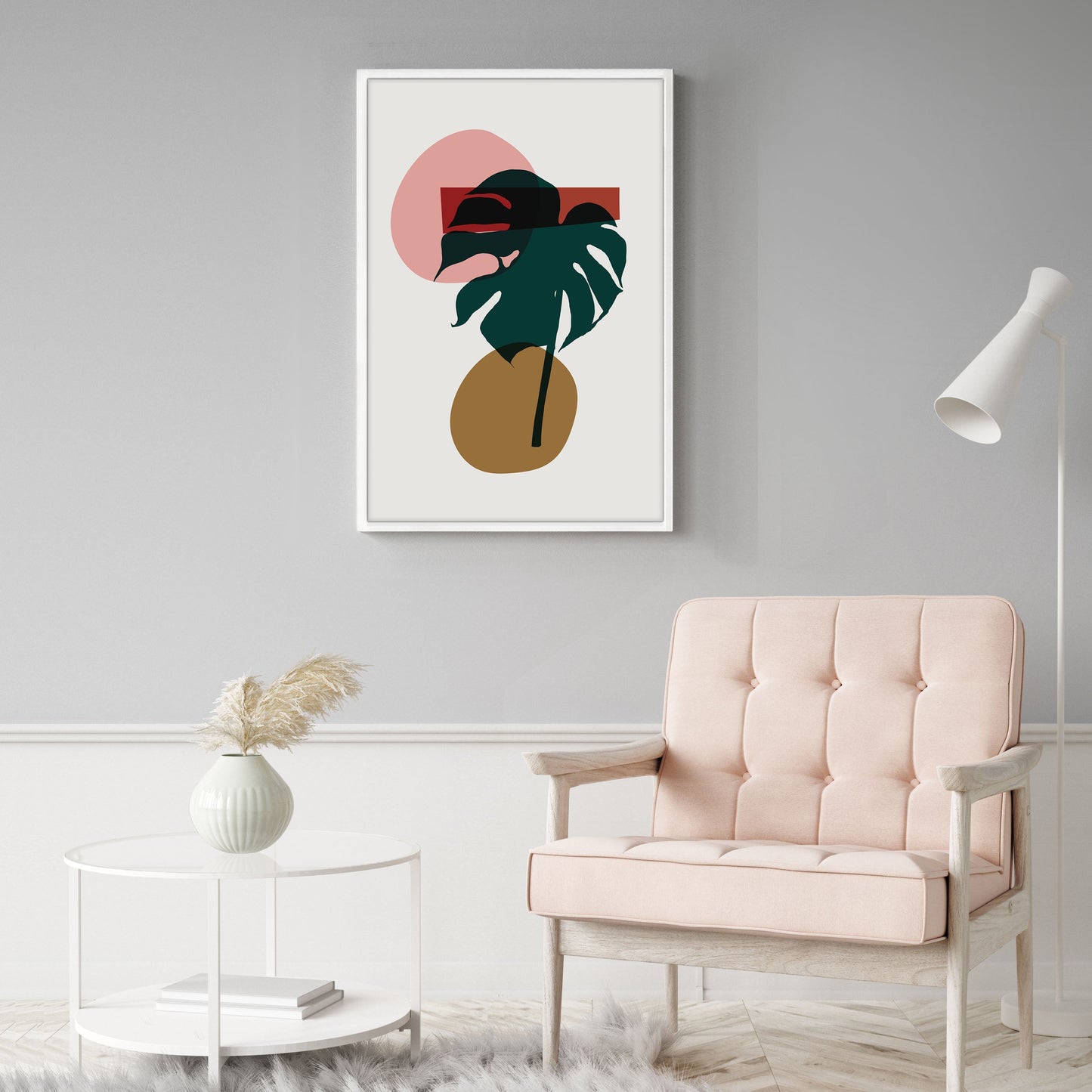 Ethan Taylor 'Monstera Leaf III' Framed Art Print