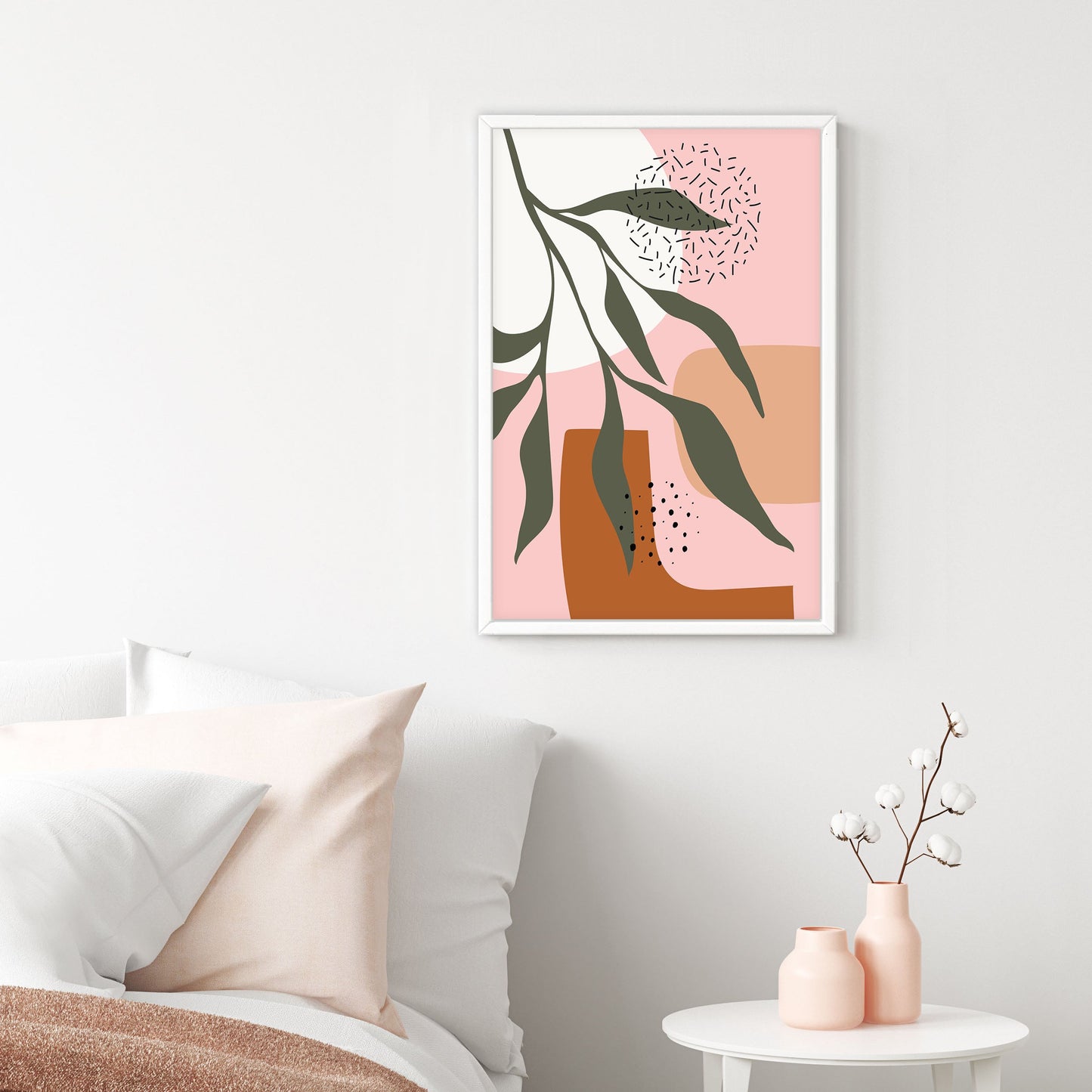 Ethan Taylor 'Pink Botanical' Framed Art Print