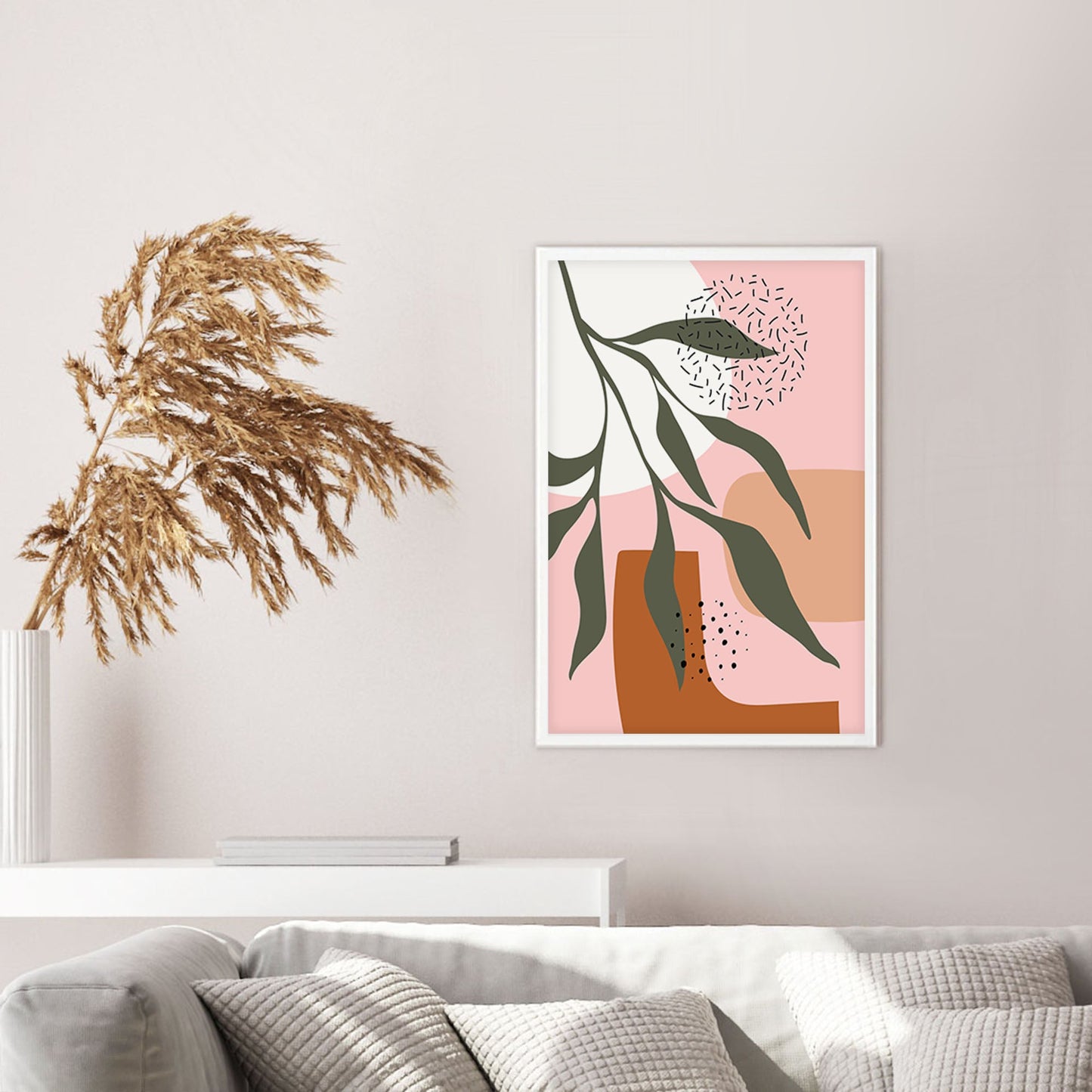 Ethan Taylor 'Pink Botanical' Framed Art Print