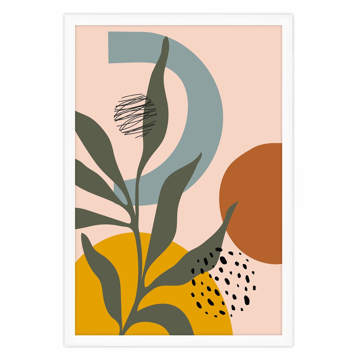 Ethan Taylor 'Pink Botanical II' Framed Art Print