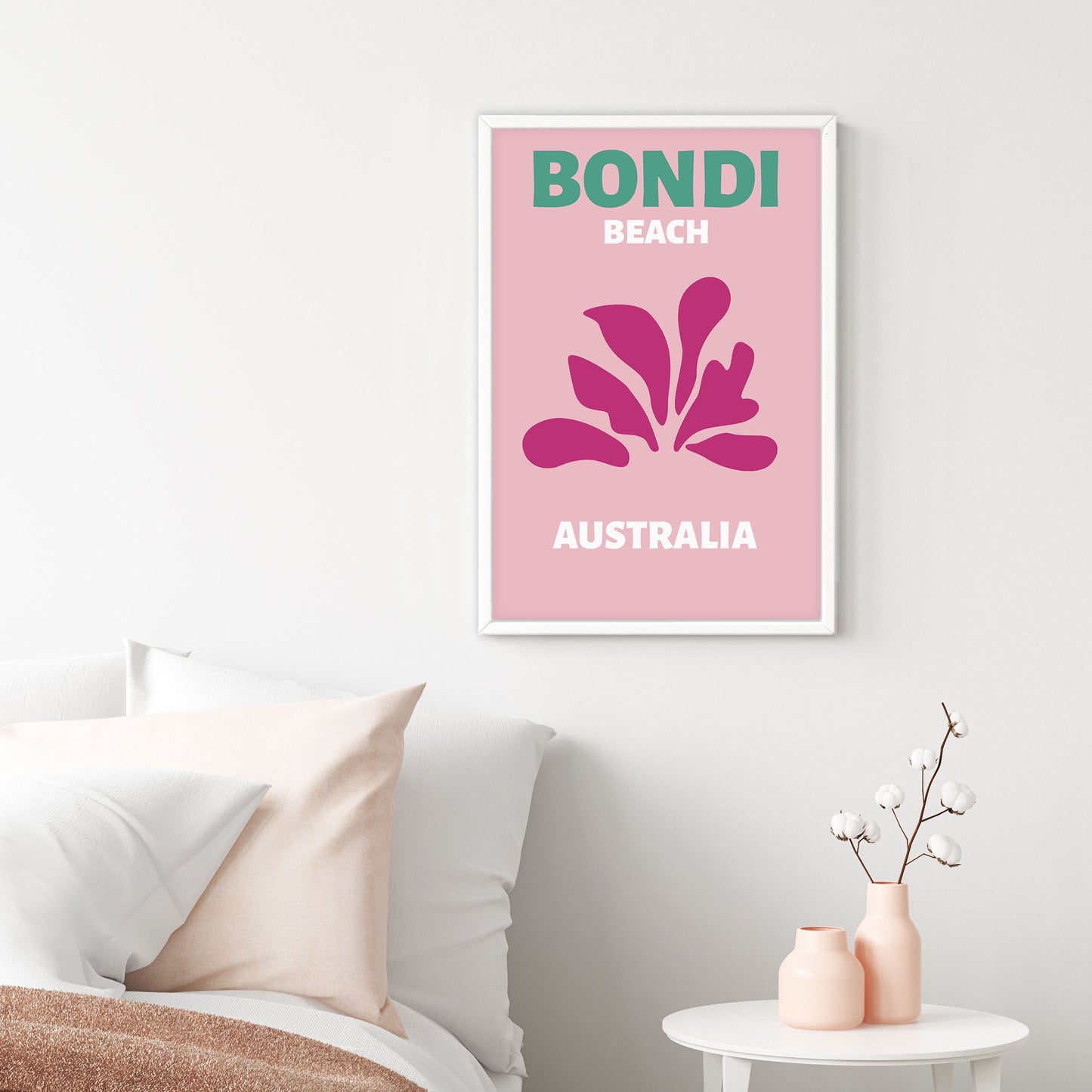 Ethan Taylor 'Bondi Beach Travel Poster III' Framed Art Print