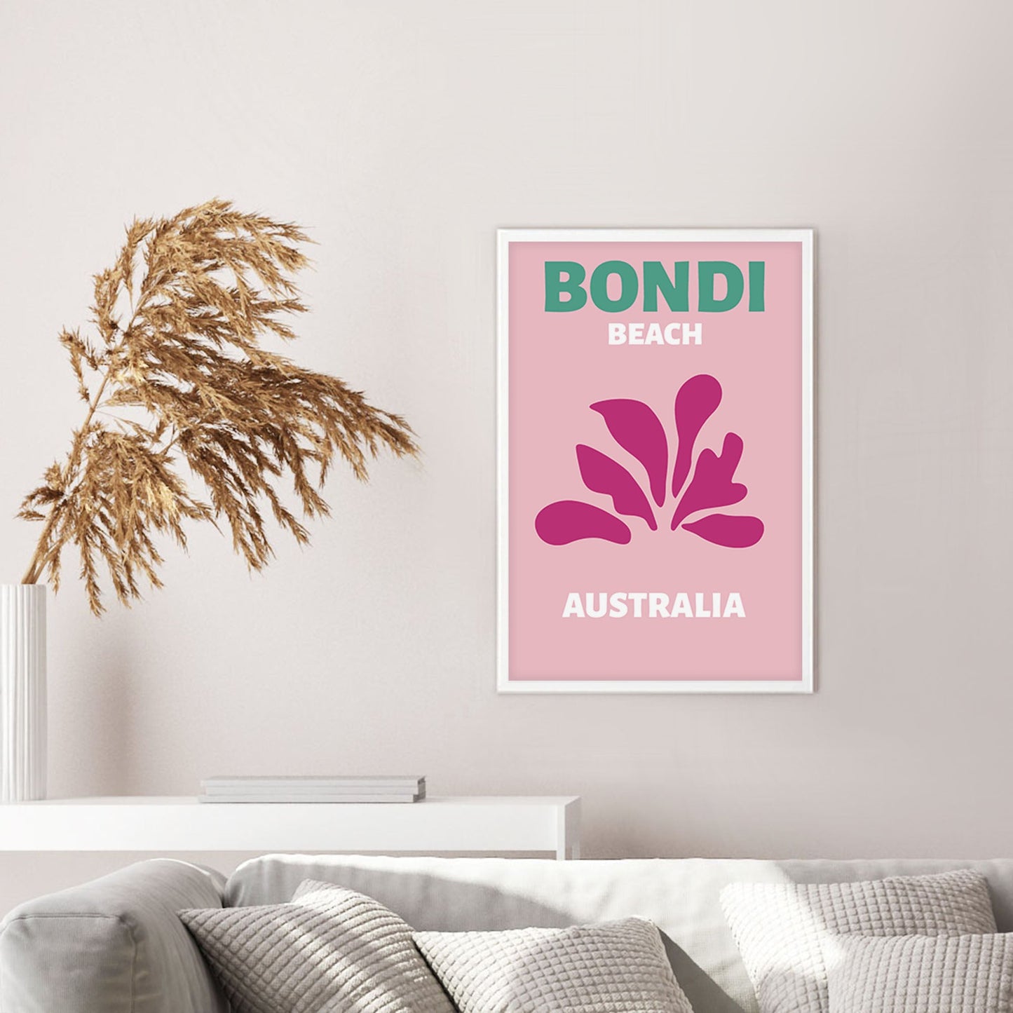 Ethan Taylor 'Bondi Beach Travel Poster III' Framed Art Print