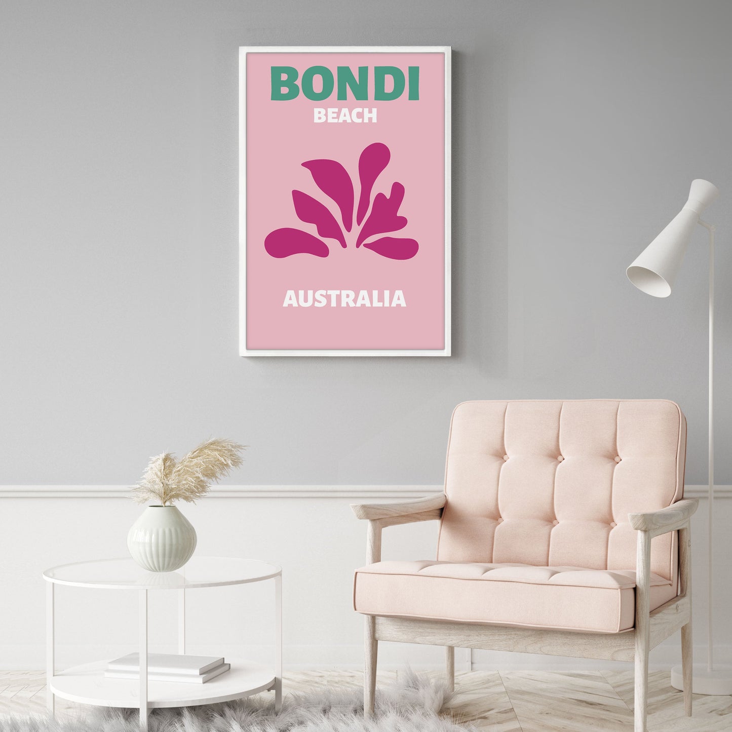 Ethan Taylor 'Bondi Beach Travel Poster III' Framed Art Print