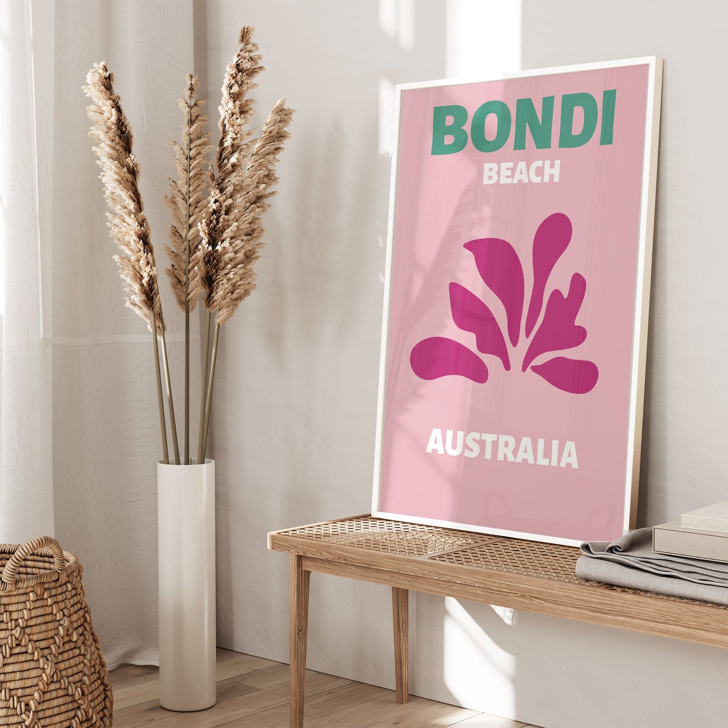 Ethan Taylor 'Bondi Beach Travel Poster III' Framed Art Print